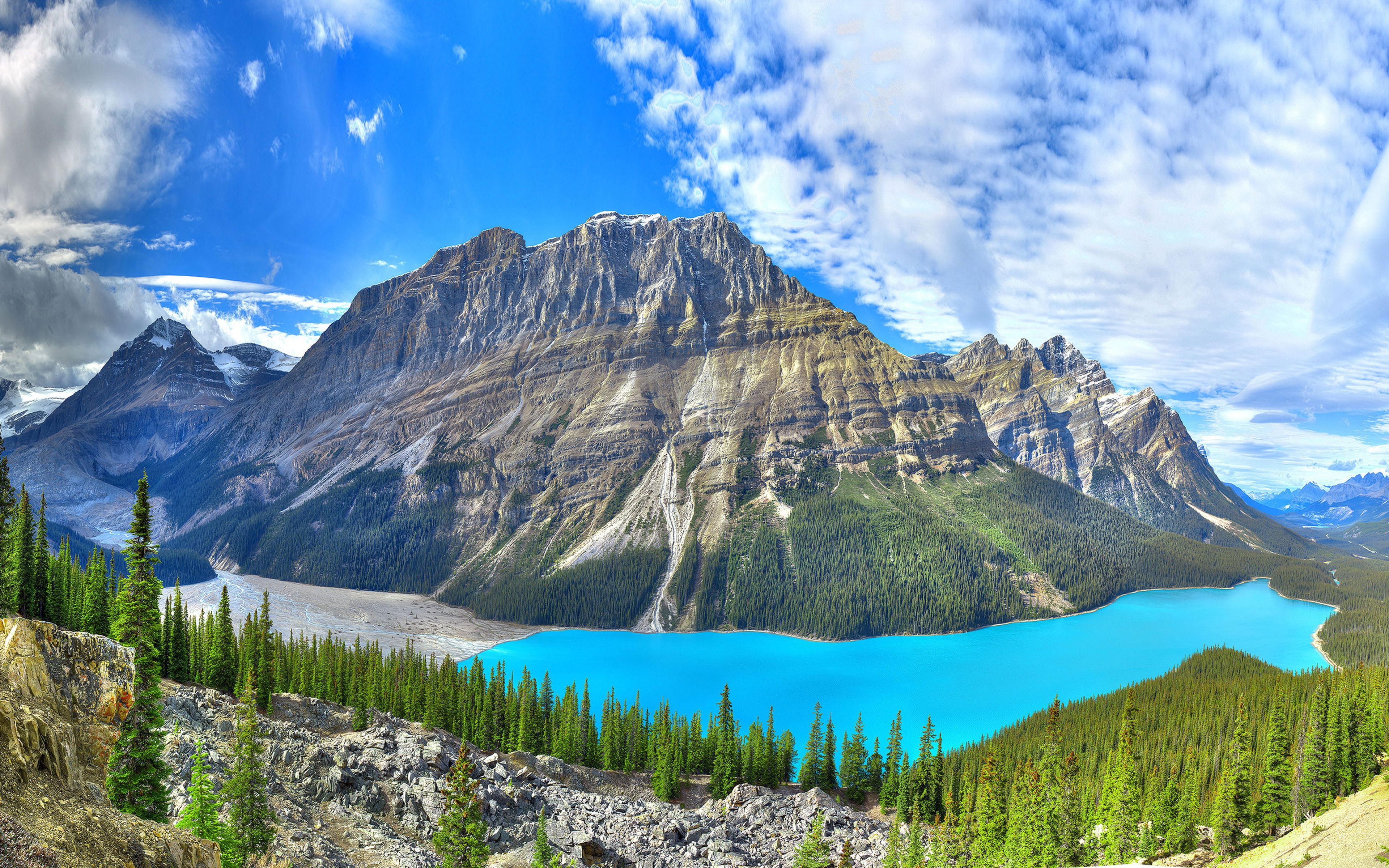 Peyto Lake 4K Wallpapers