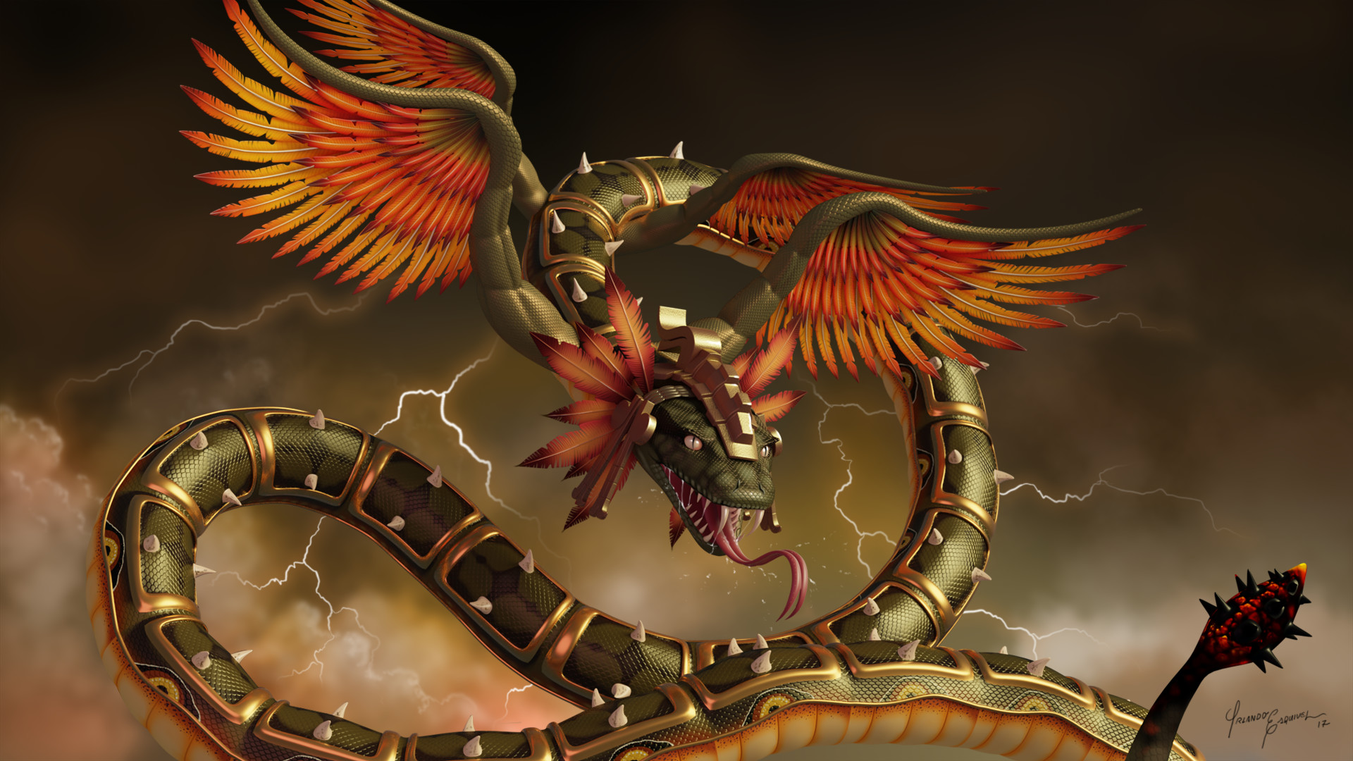 Quetzalcoatl Wallpapers