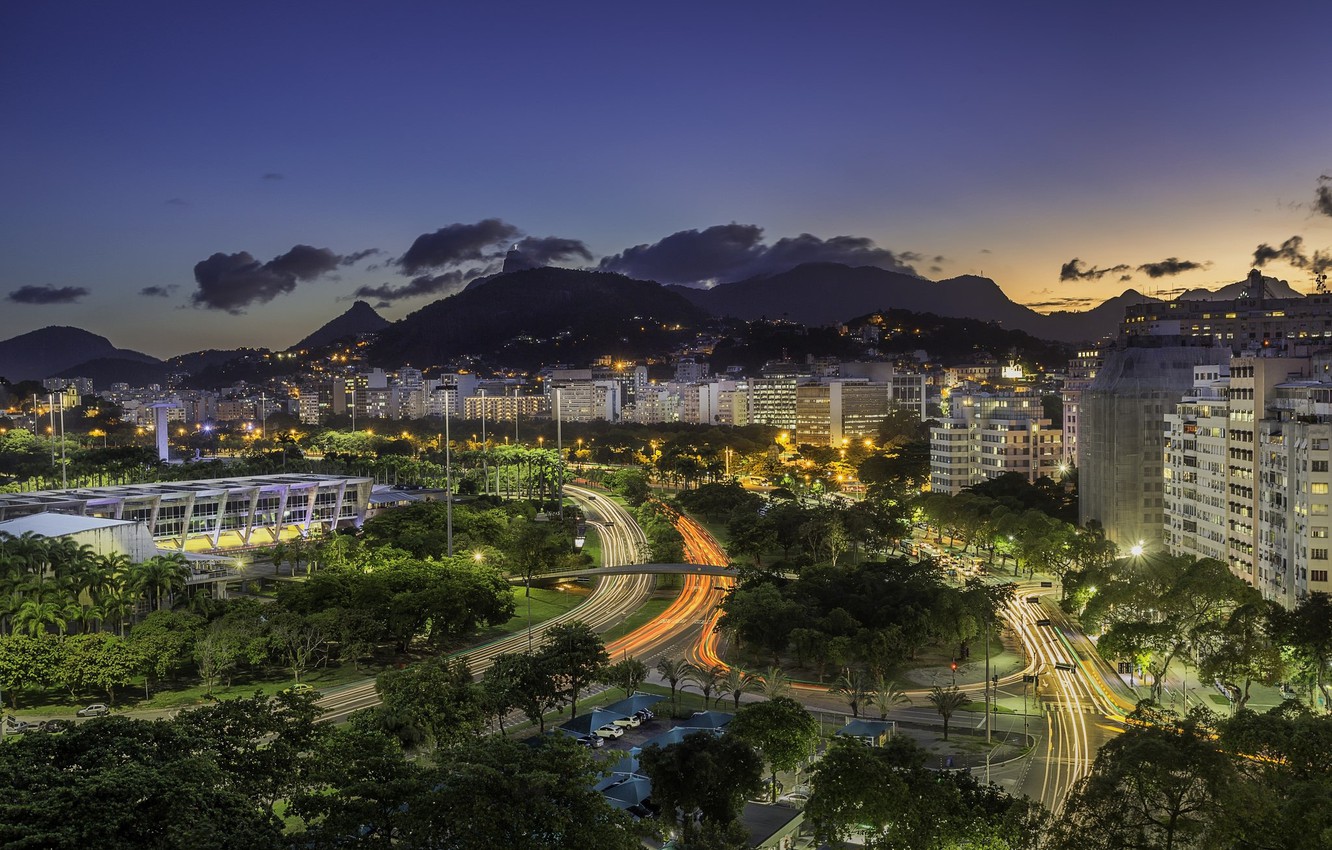 Rio De Janeiro Nightscape Wallpapers