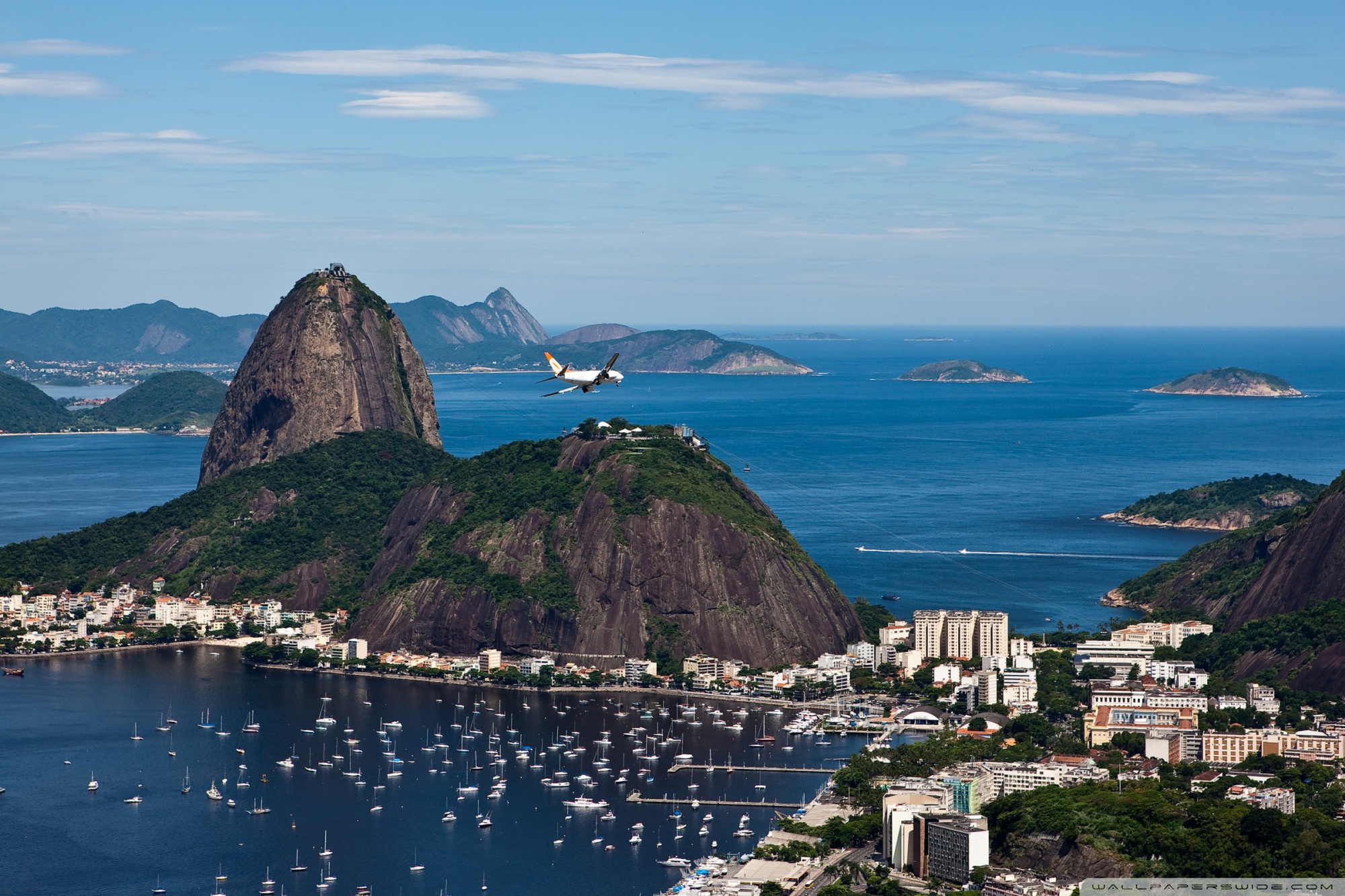 Rio De Janeiro Nightscape Wallpapers