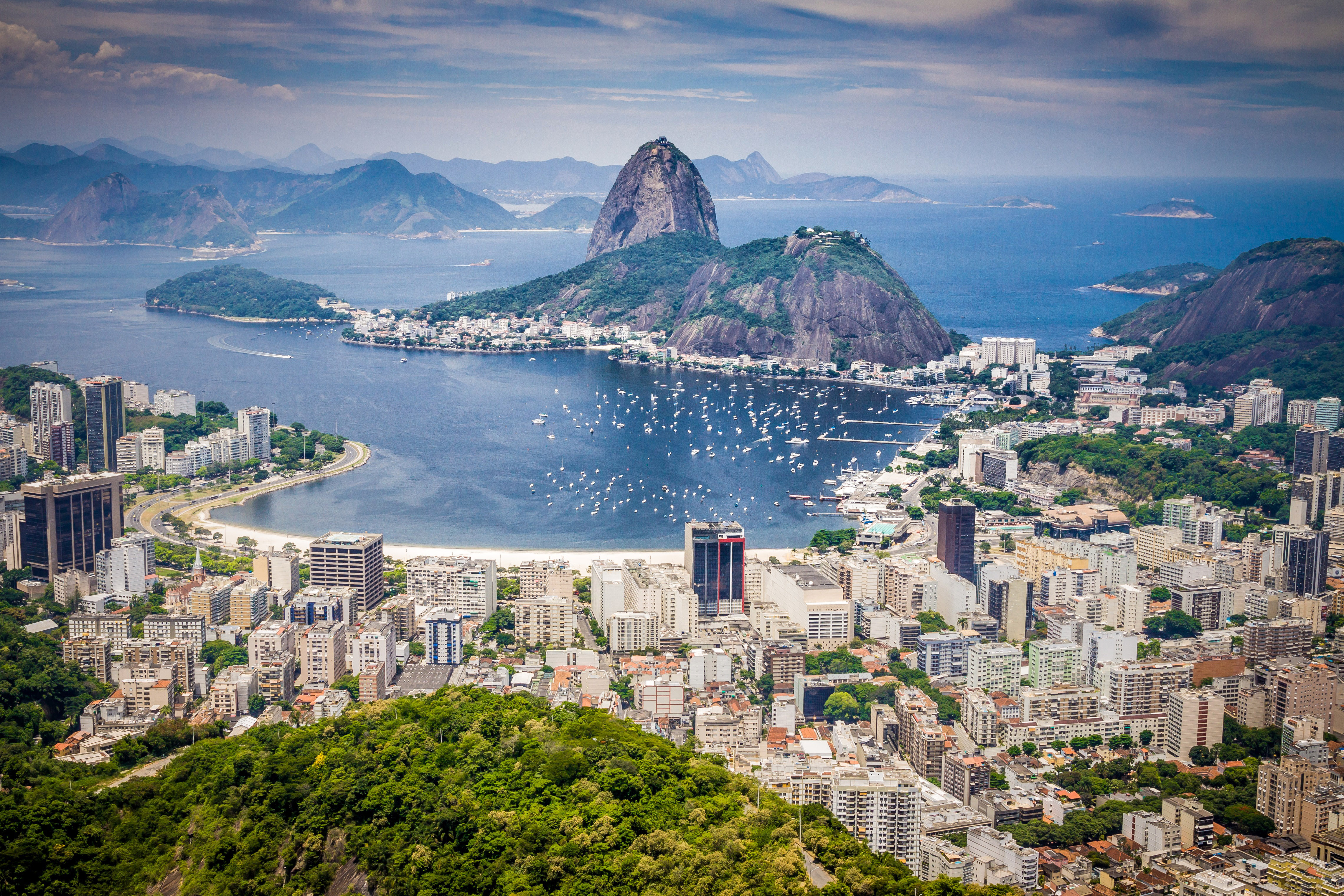 Rio De Janeiro Nightscape Wallpapers