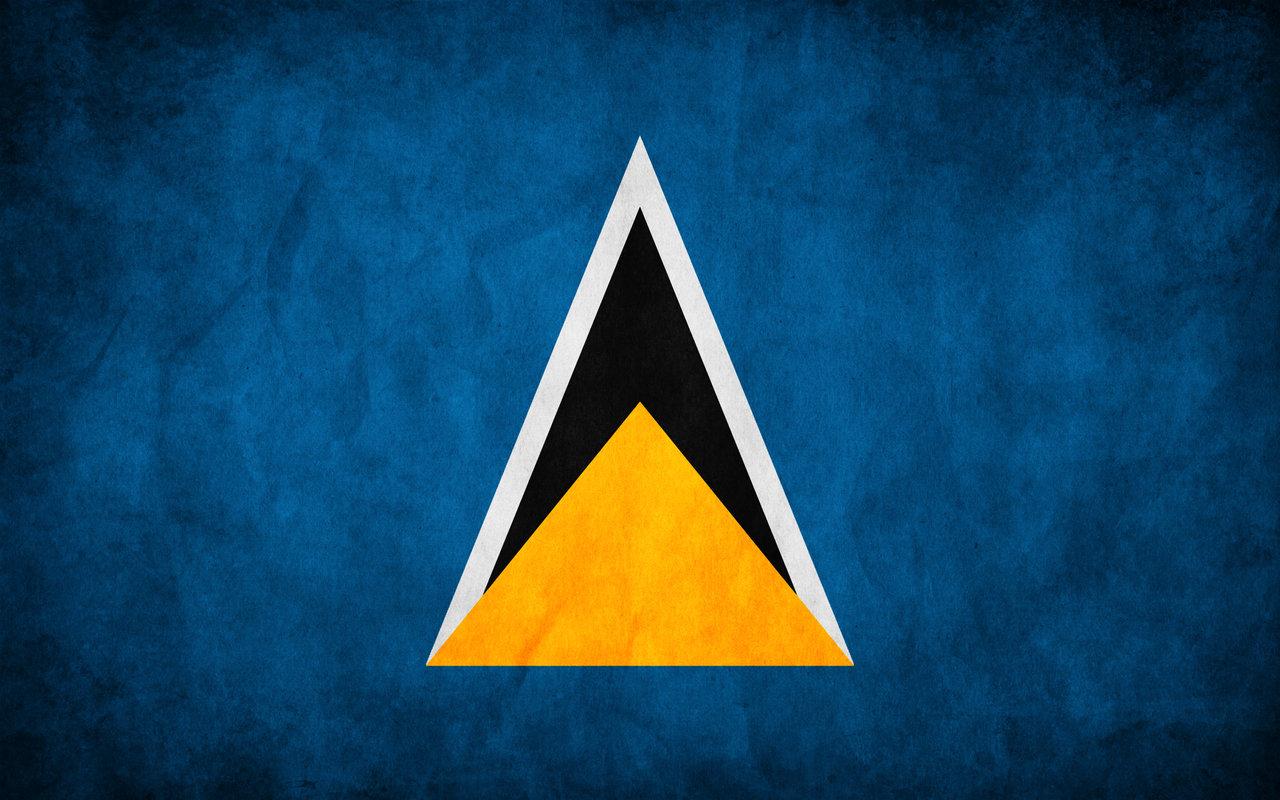 Saint Lucia Flag Wallpapers