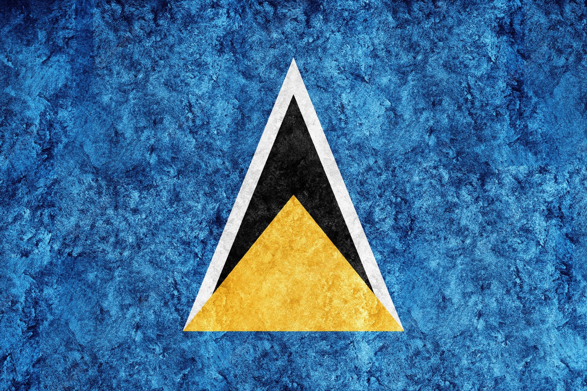 Saint Lucia Flag Wallpapers