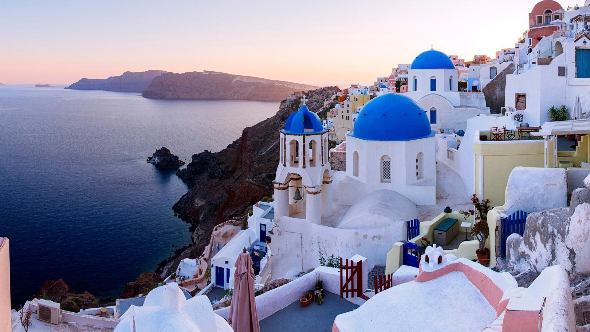 Santorini Island Greece Wallpapers