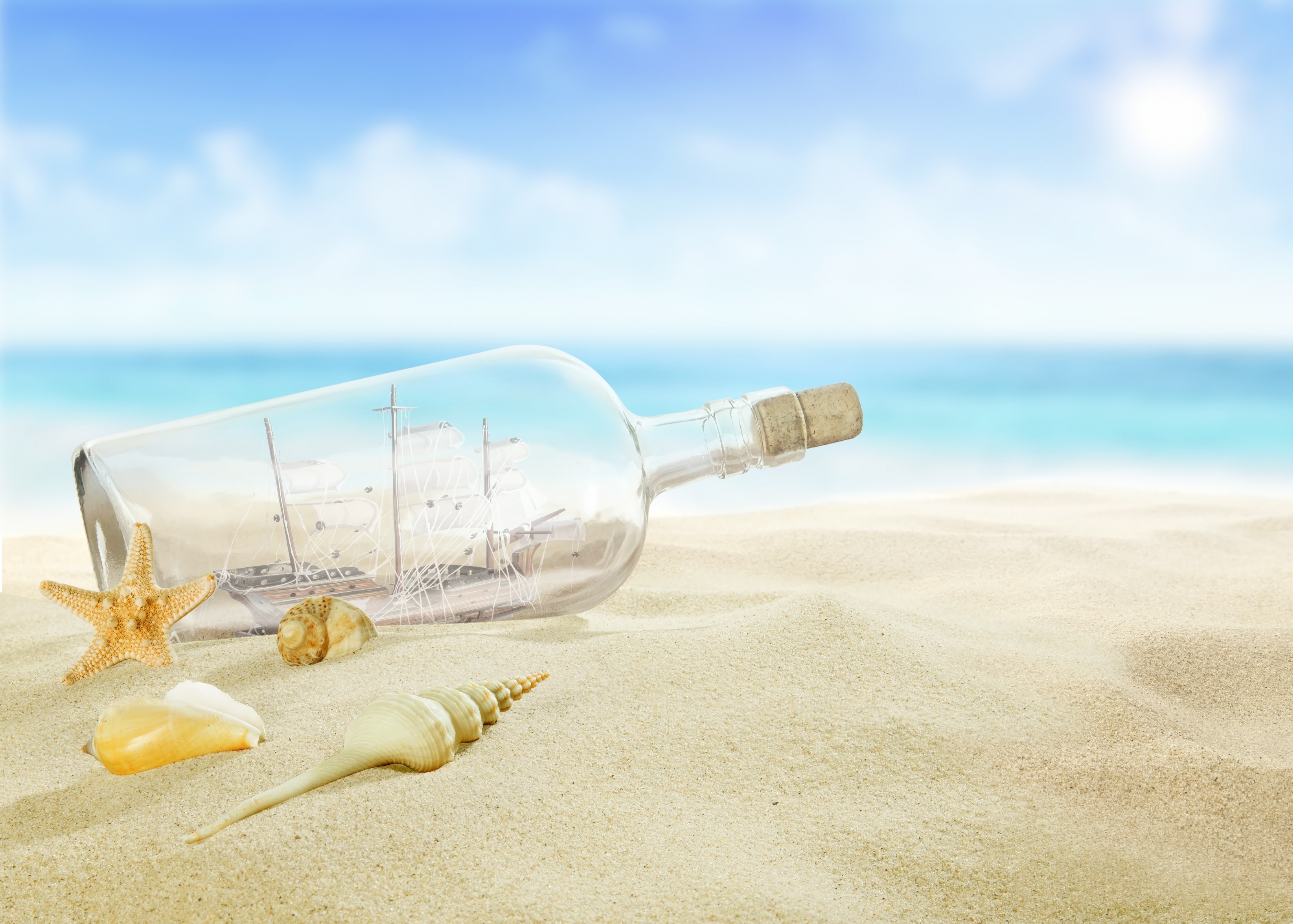 Ship In A Bottle Wallpapers