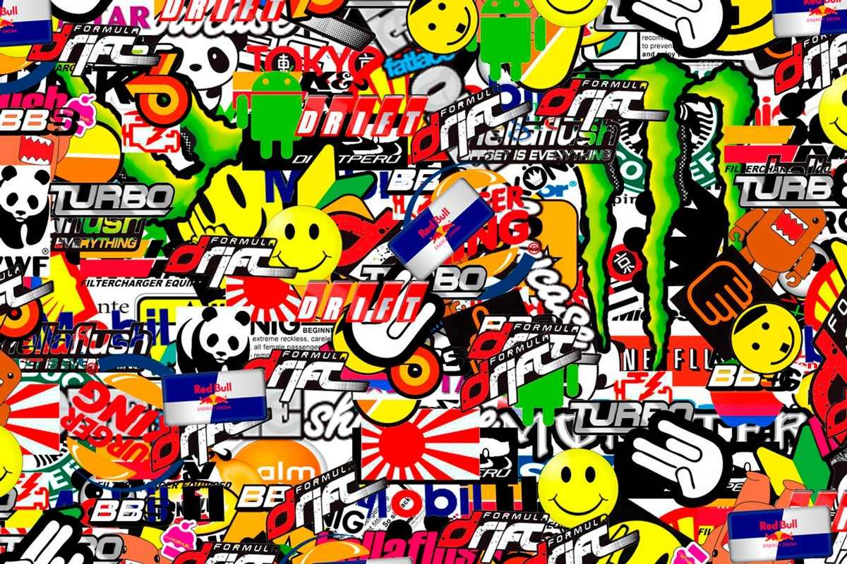 Sticker Bomb Wallpapers