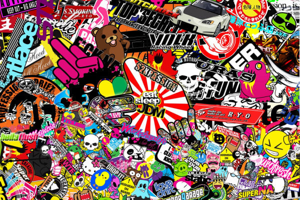 Sticker Bomb Wallpapers