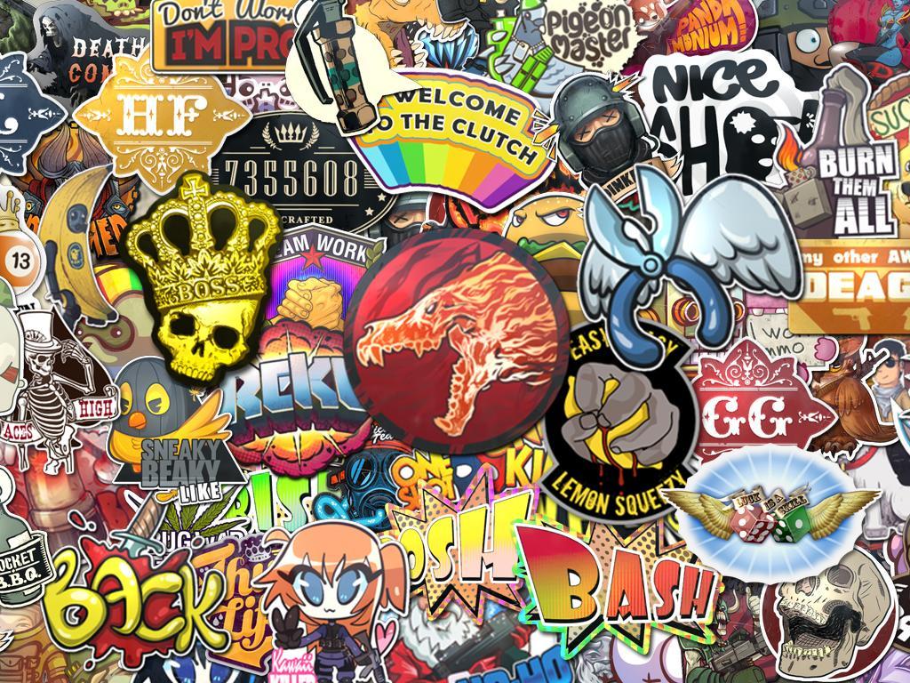 Sticker Bomb Wallpapers