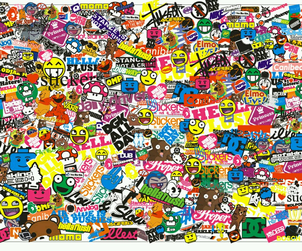 Sticker Bomb Wallpapers