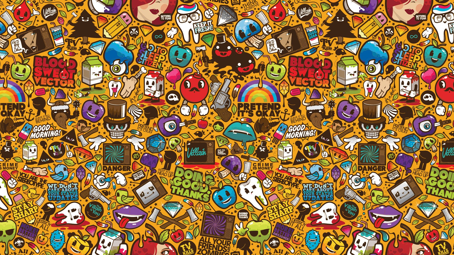 Sticker Bomb Wallpapers