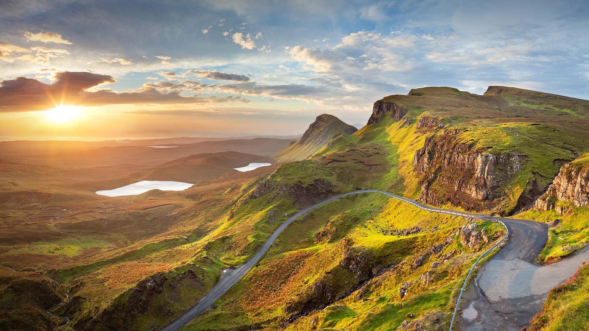 Sunrise On The Isle Of Skye Wallpapers