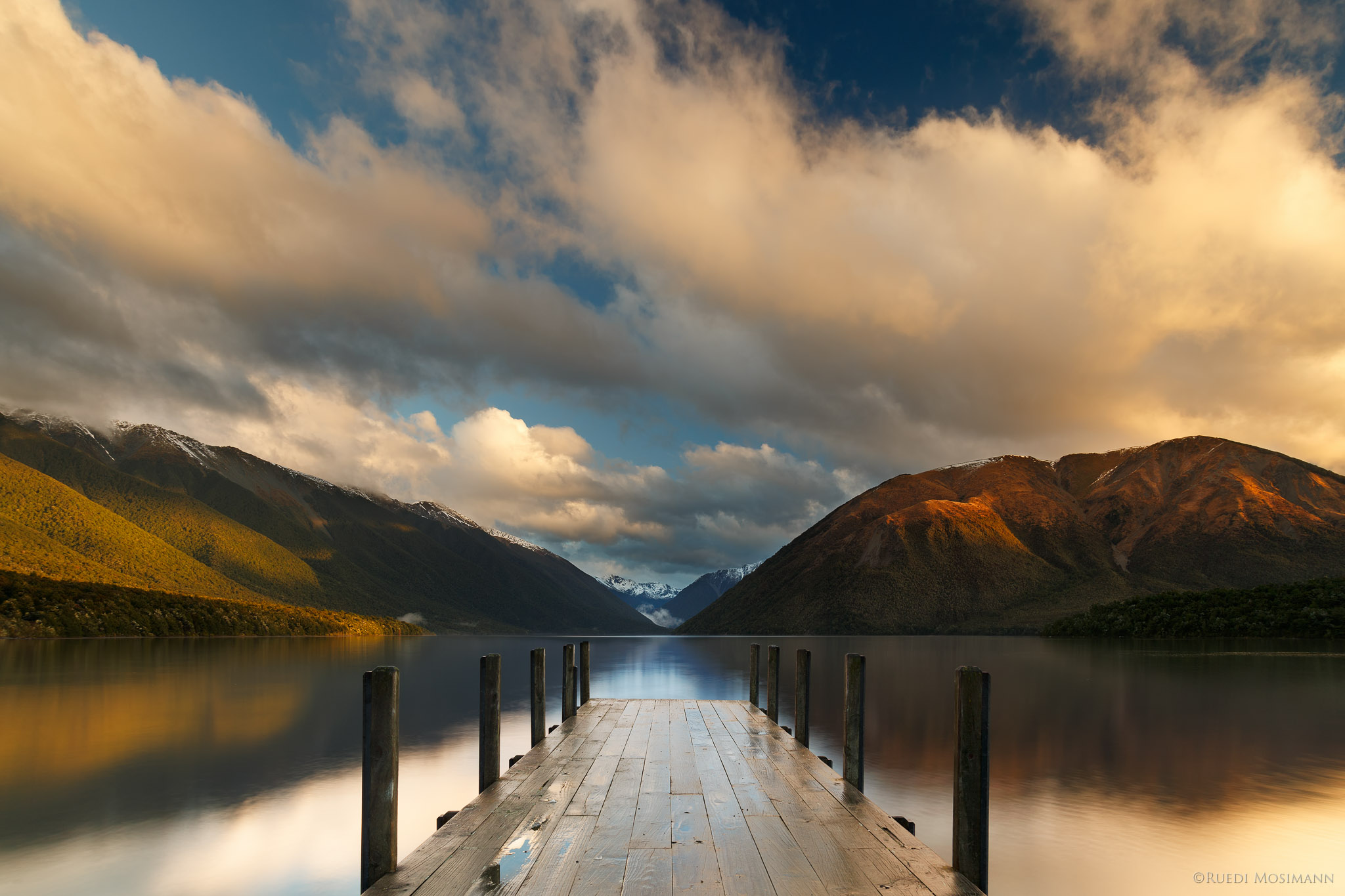 Sunset At Lake Rotoiti New Zealand Wallpapers