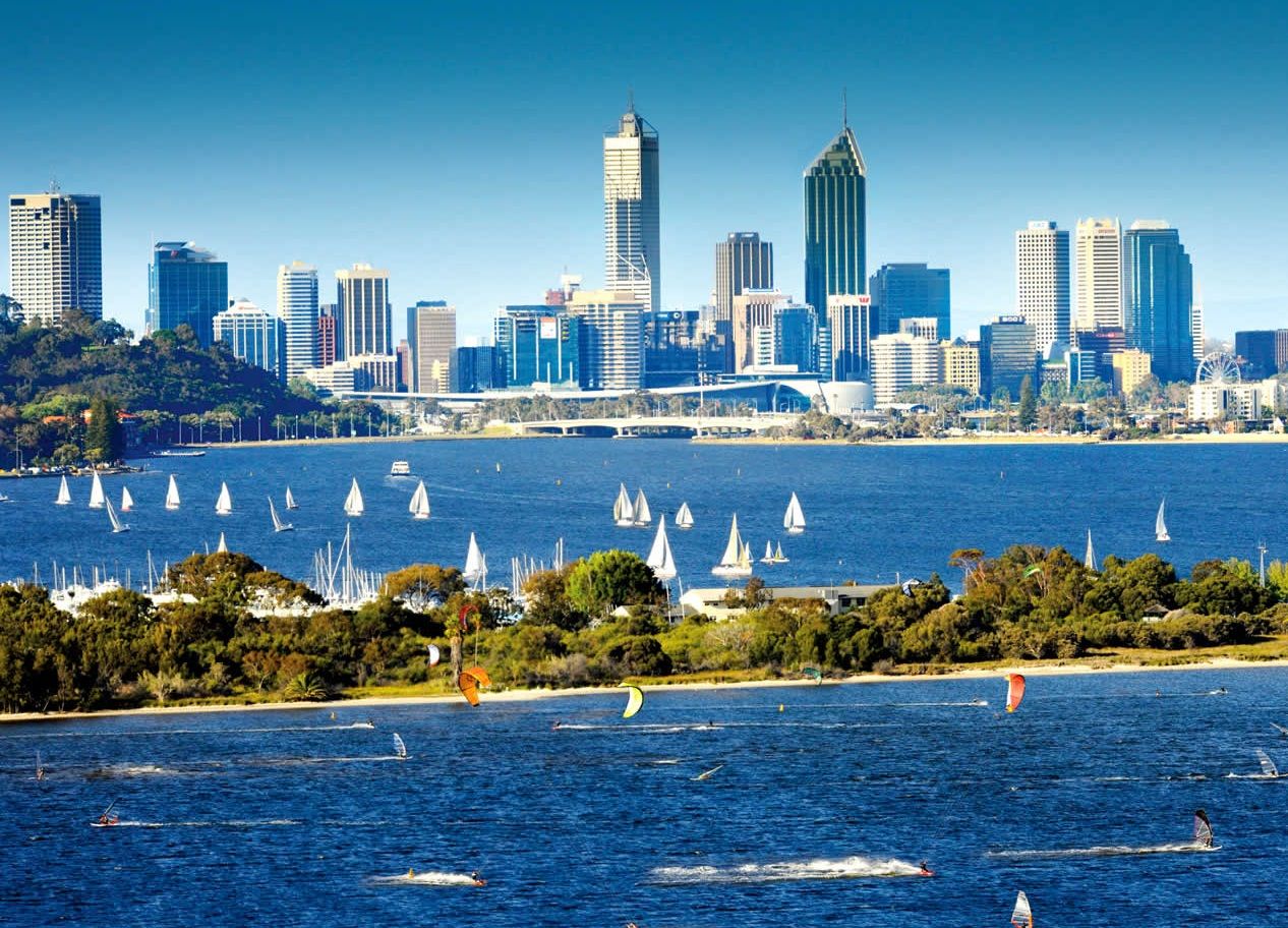 Swan River Australia 5K Wallpapers