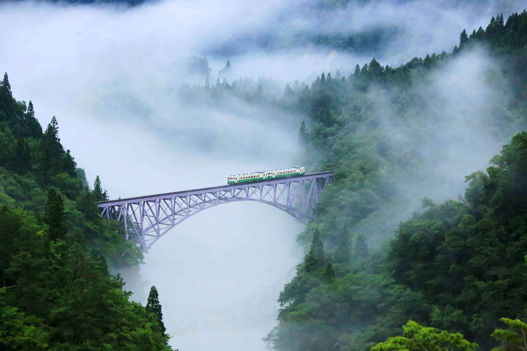 Tadami Line In Japan Wallpapers