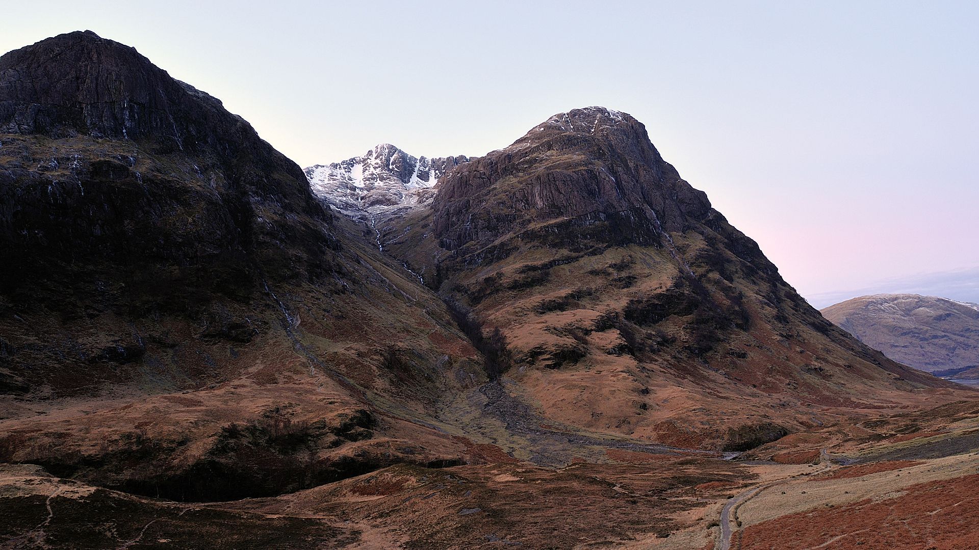 The Great Shepherd Of The Glens In Glencoe Wallpapers