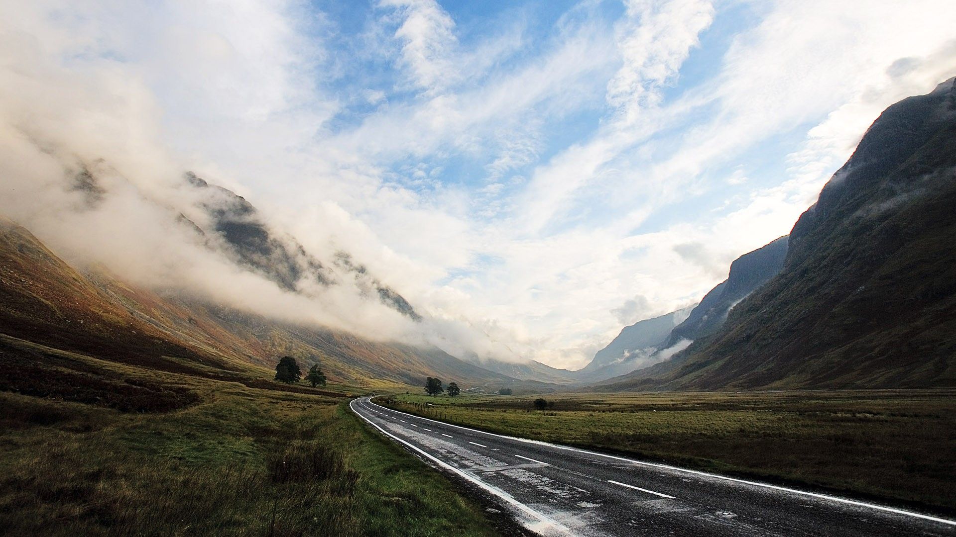 The Great Shepherd Of The Glens In Glencoe Wallpapers