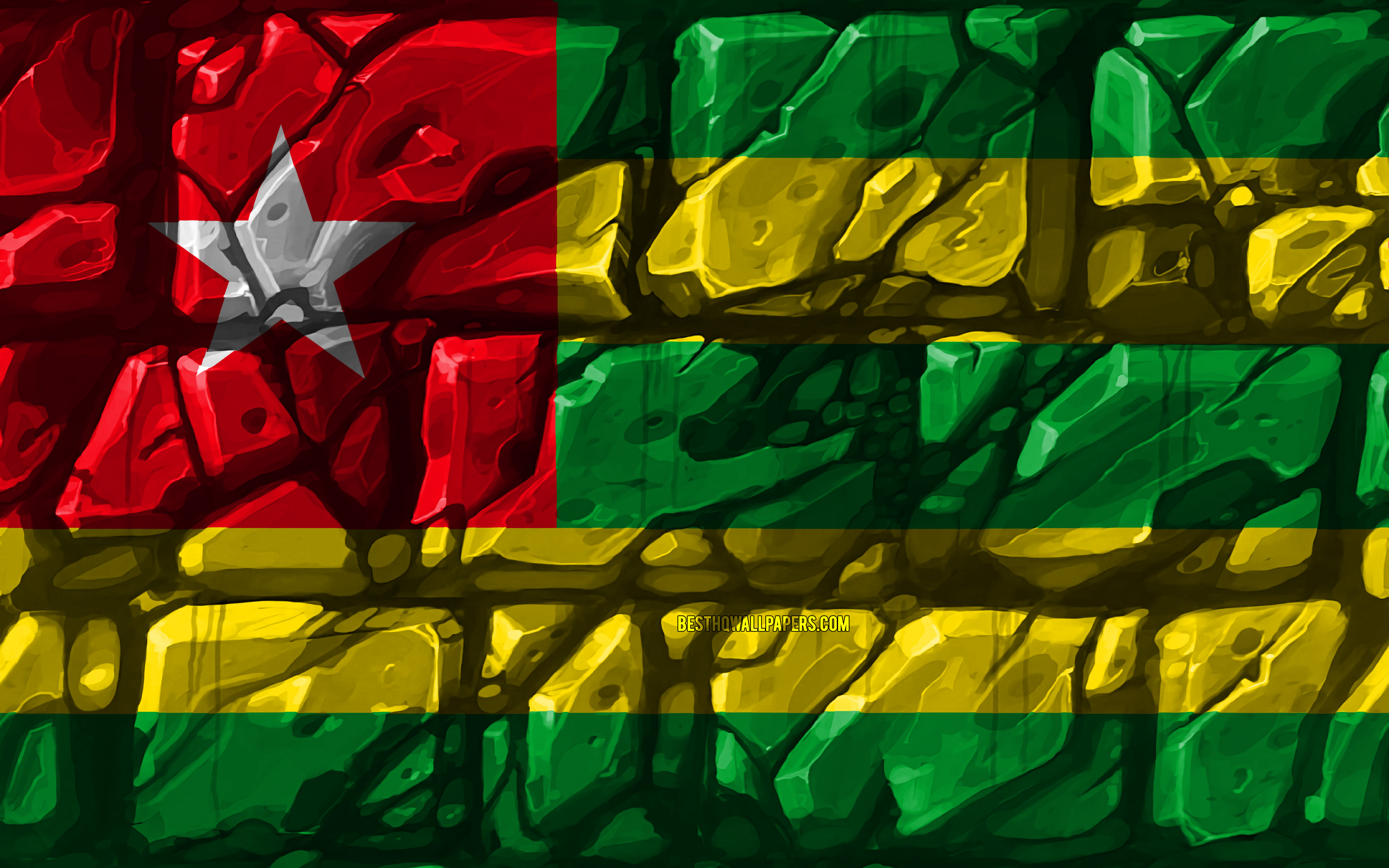 Togo Flag Wallpapers