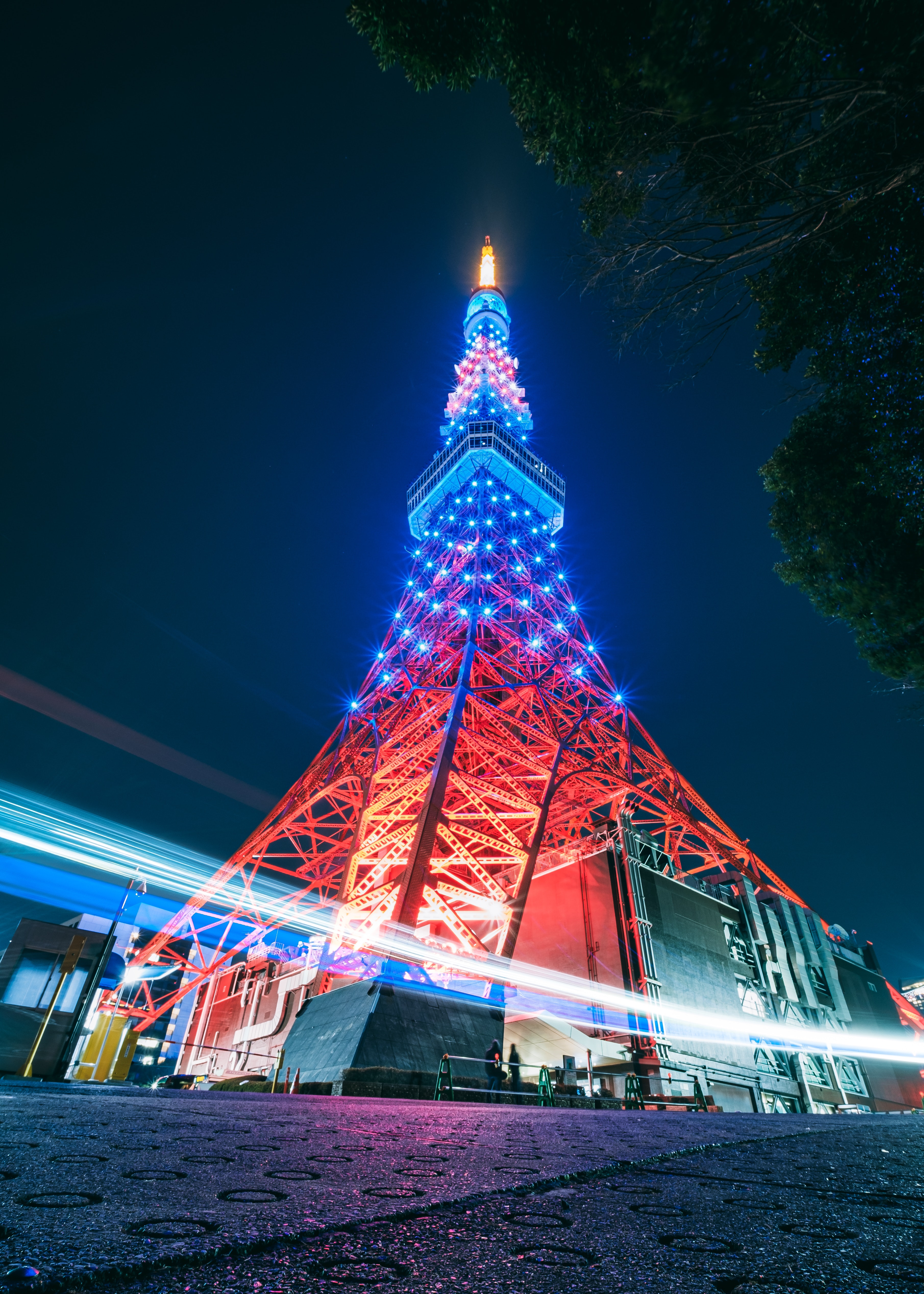 Tokyo Tower At Night Wallpapers