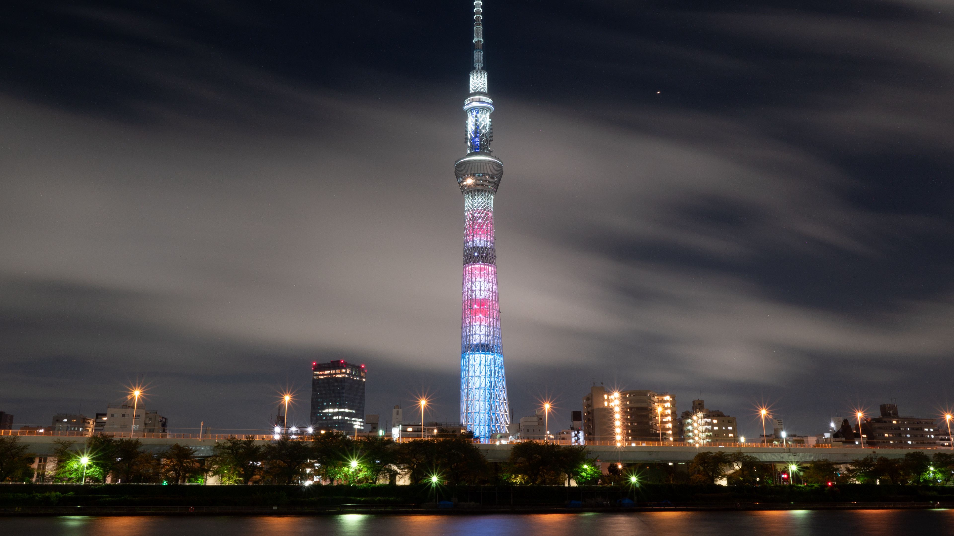 Tokyo Tower At Night Wallpapers