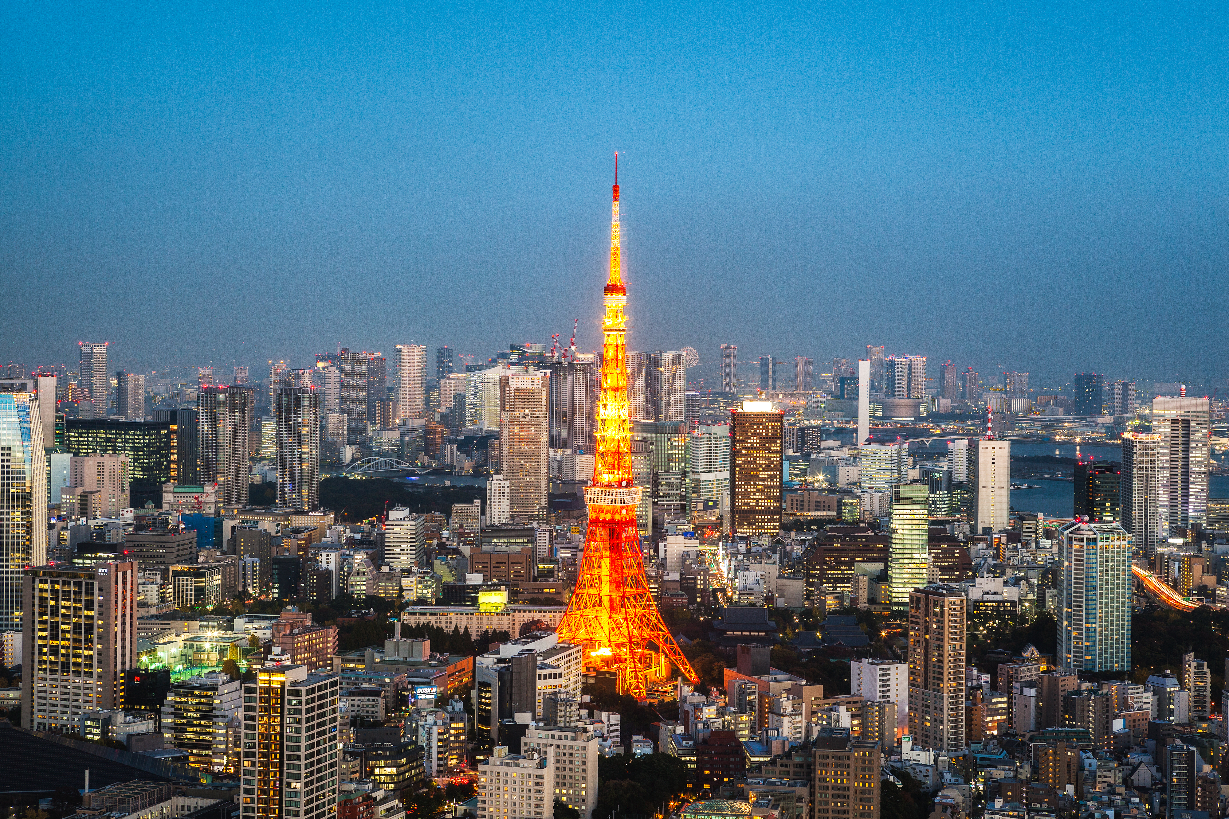 Tokyo Tower At Night Wallpapers