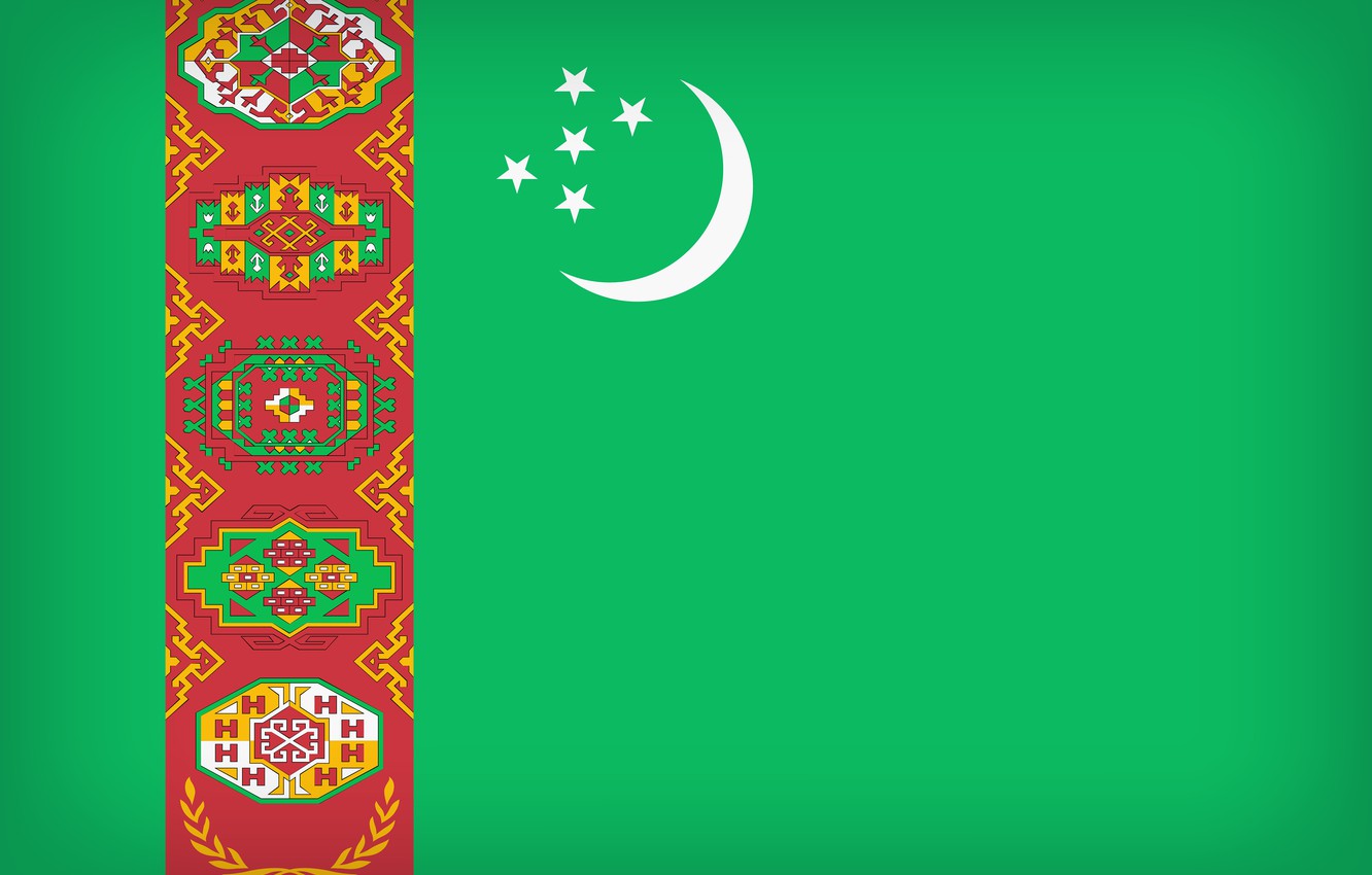 Turkmenistan Flag Wallpapers