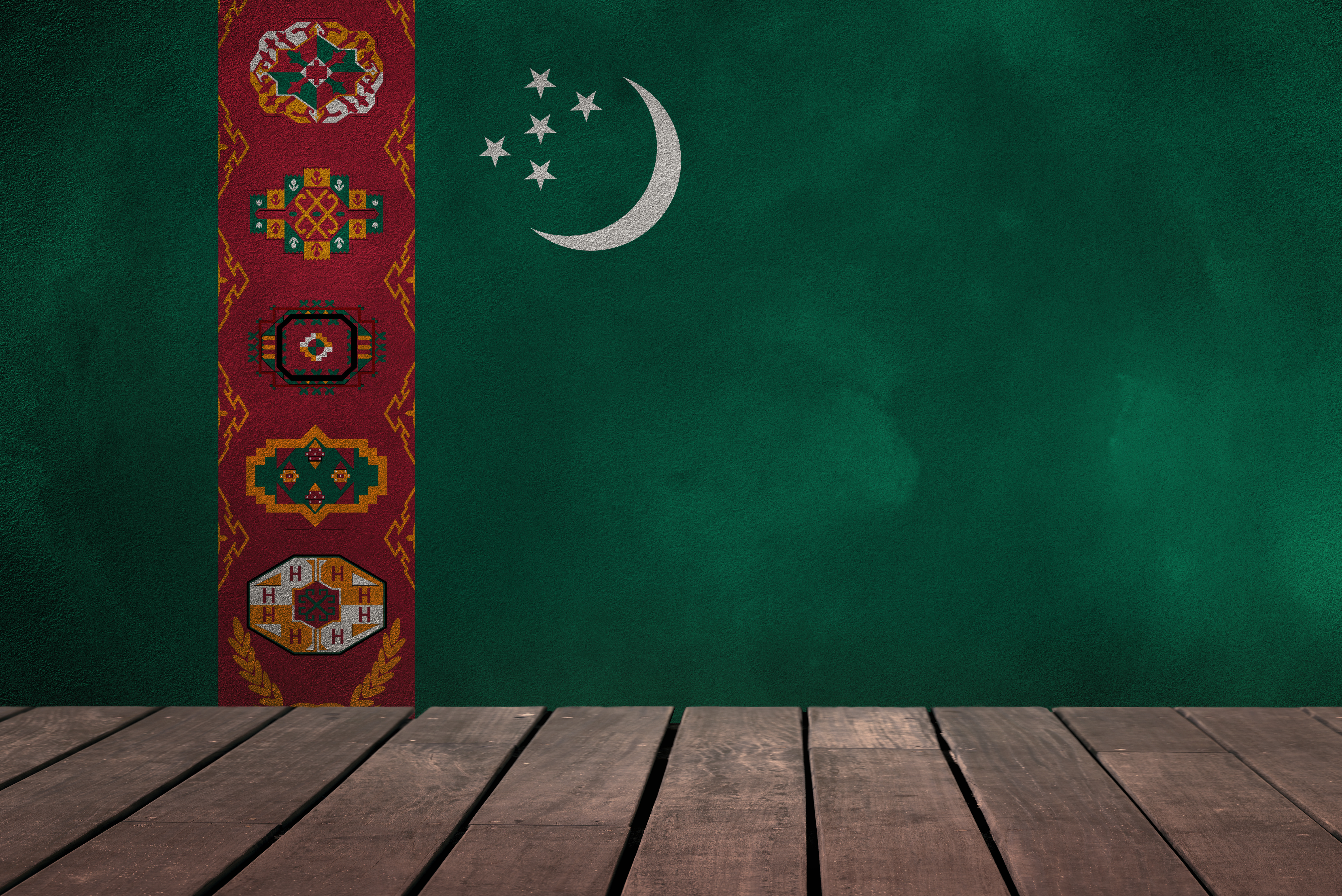 Turkmenistan Flag Wallpapers