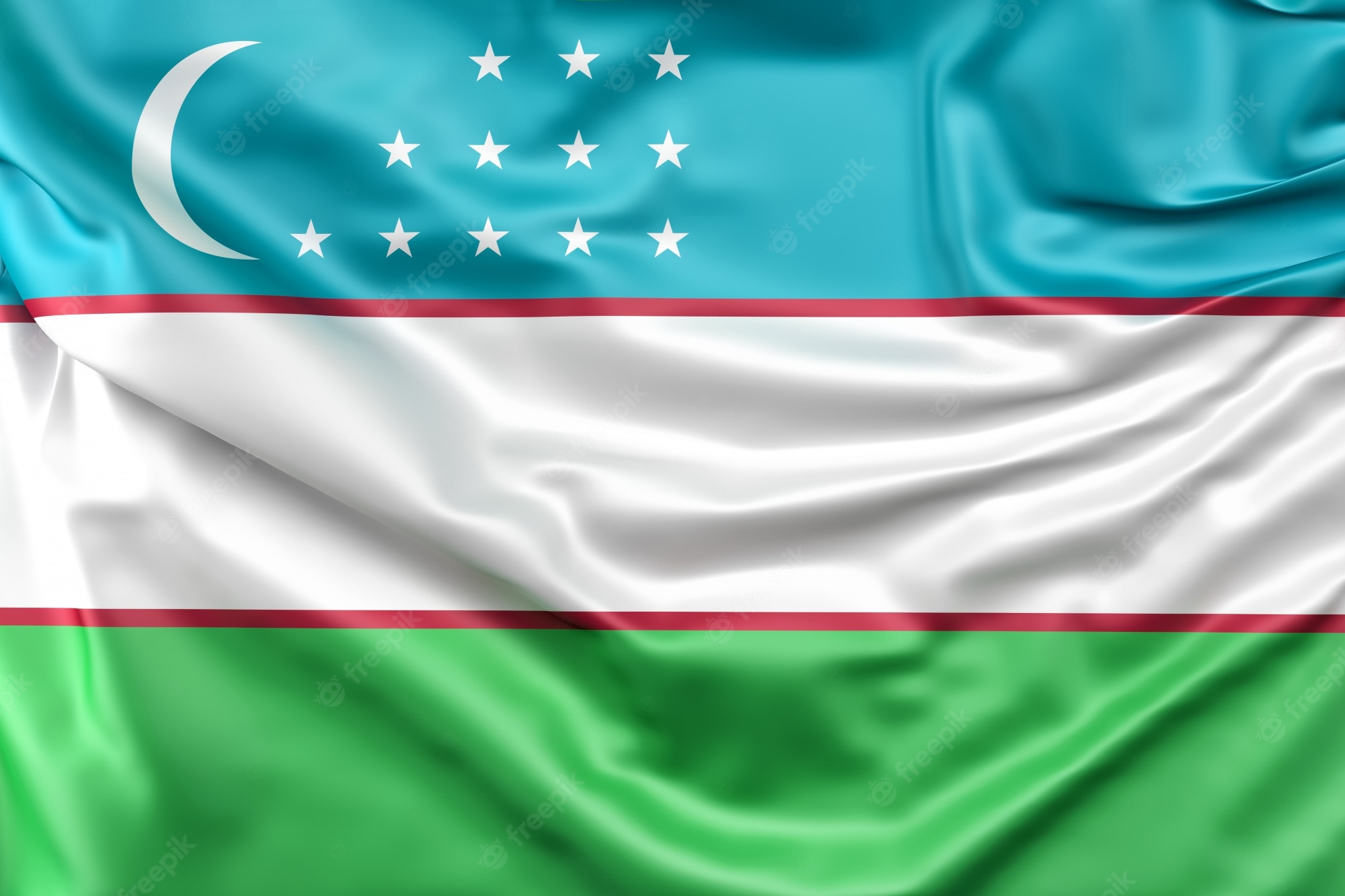 Uzbekistan Flag Wallpapers