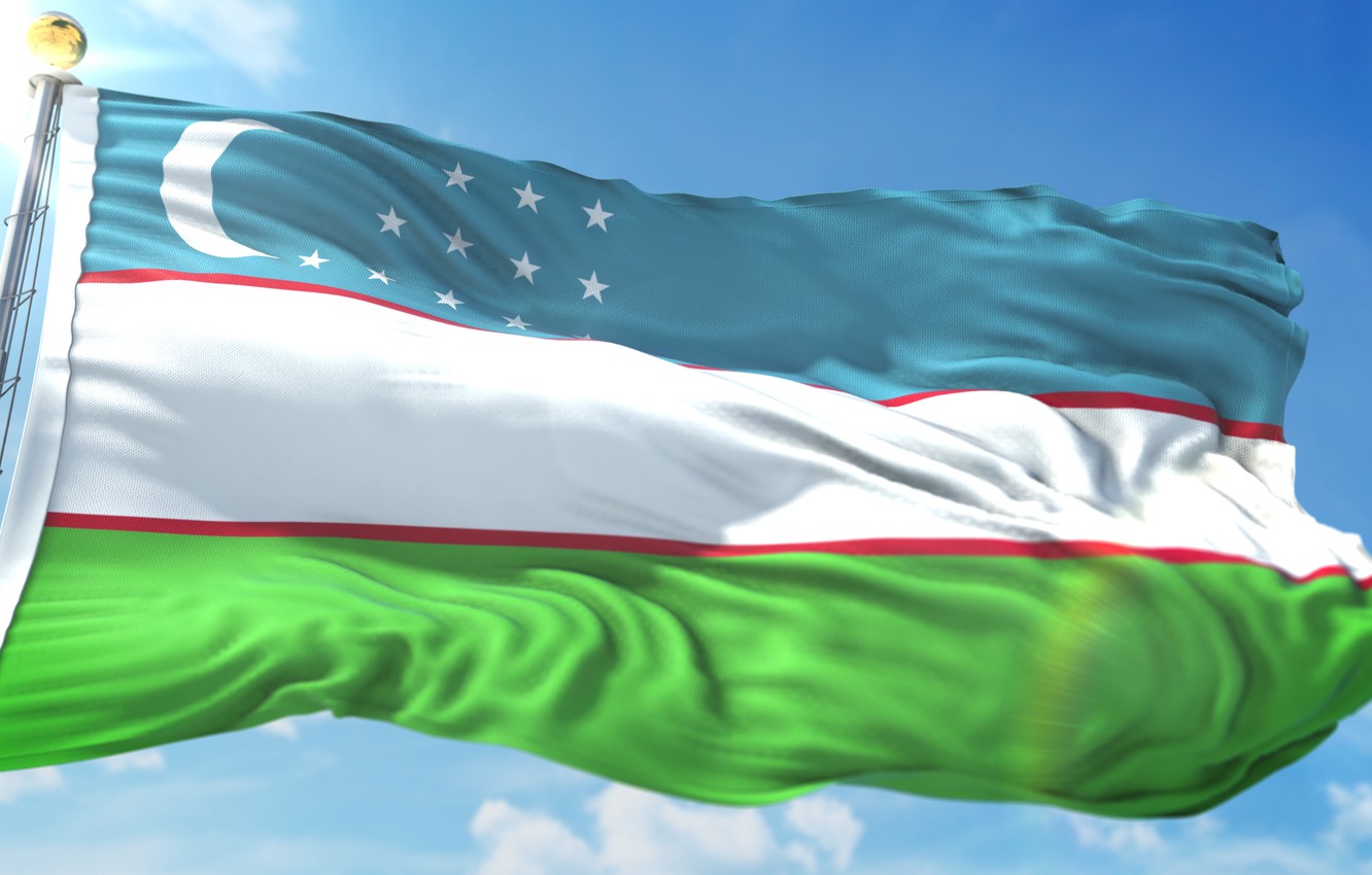 Uzbekistan Flag Wallpapers