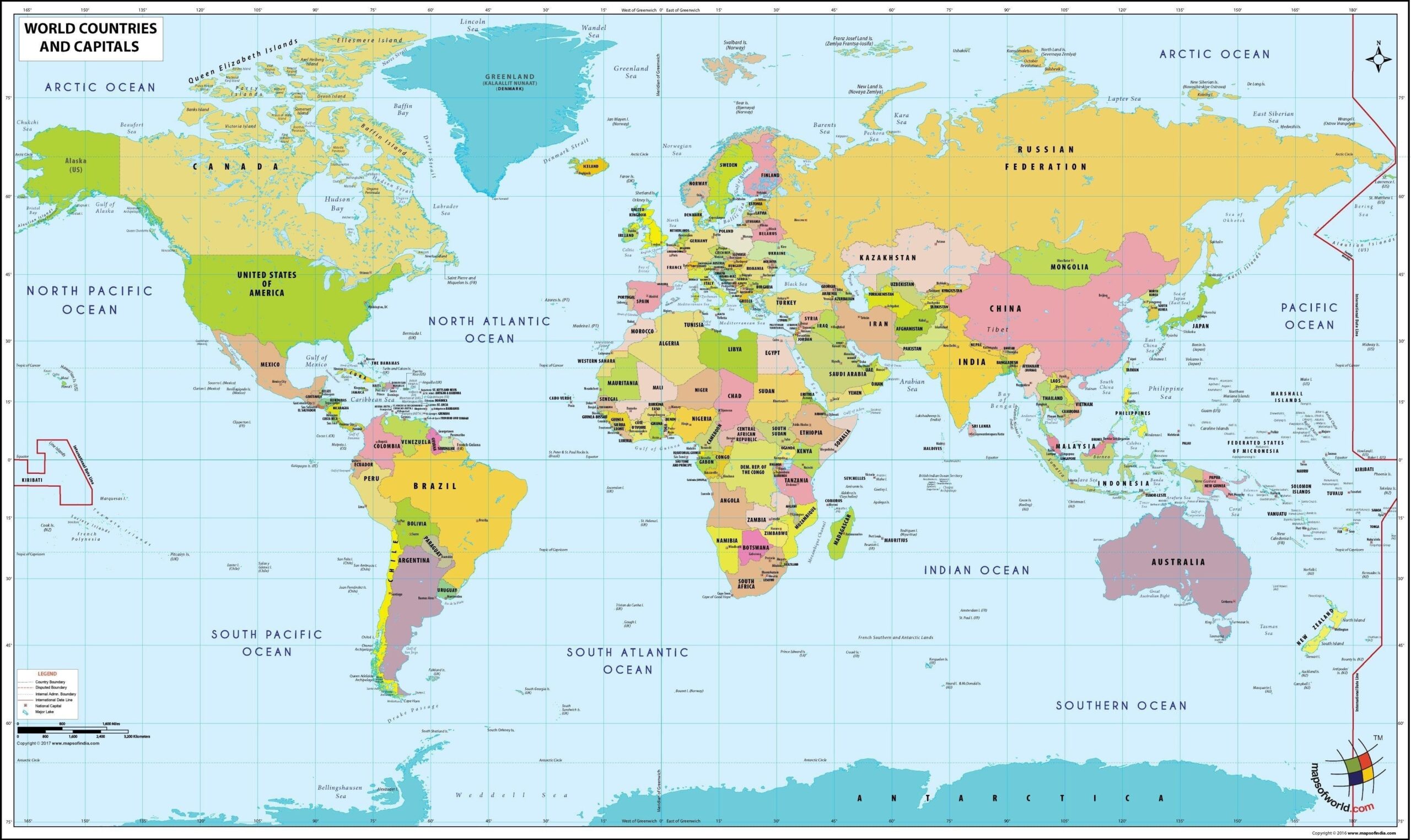 World Map High Resolution Wallpapers