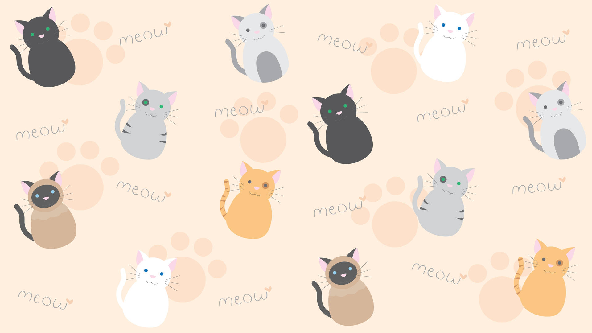 Cat Design Wallpapers