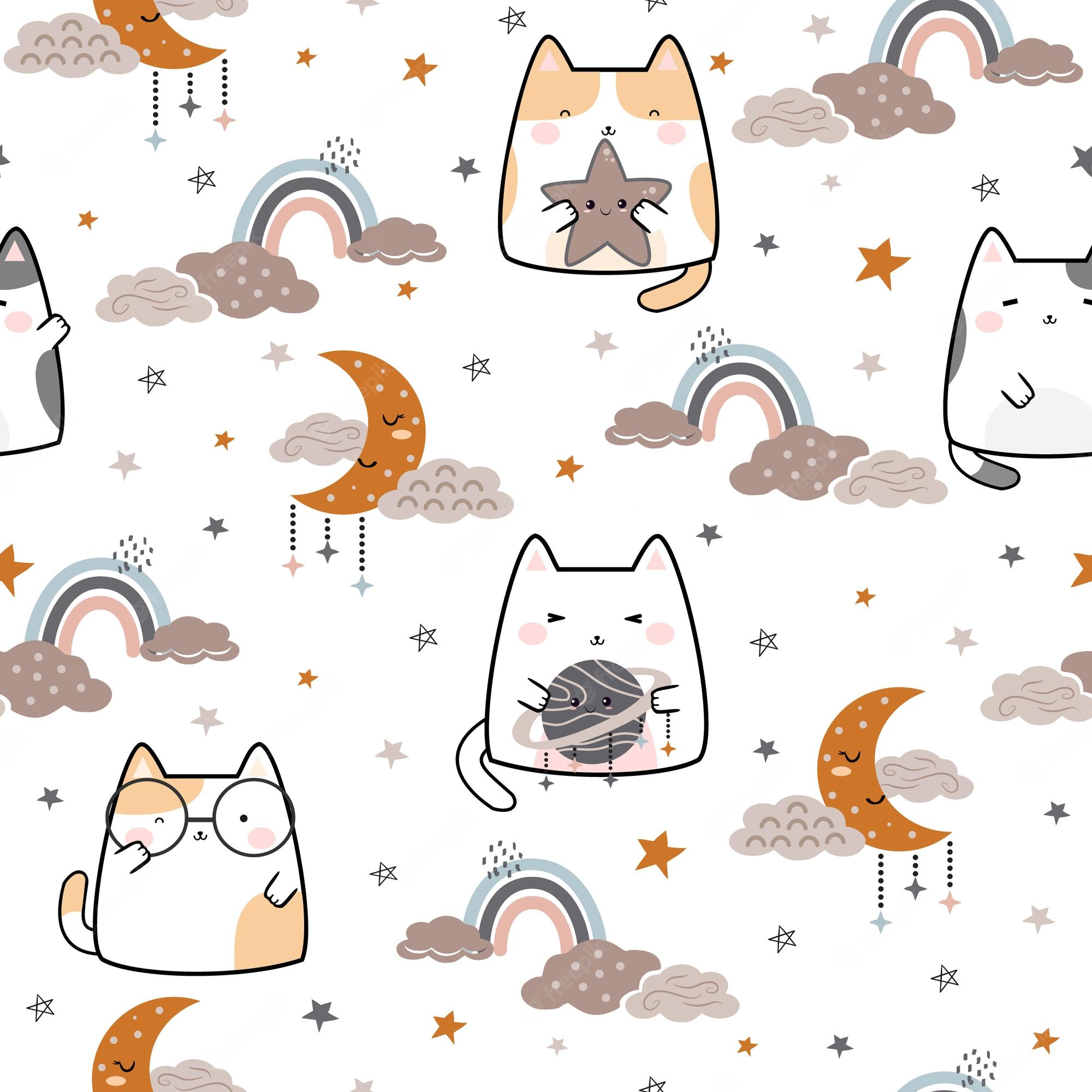 Cat Design Wallpapers