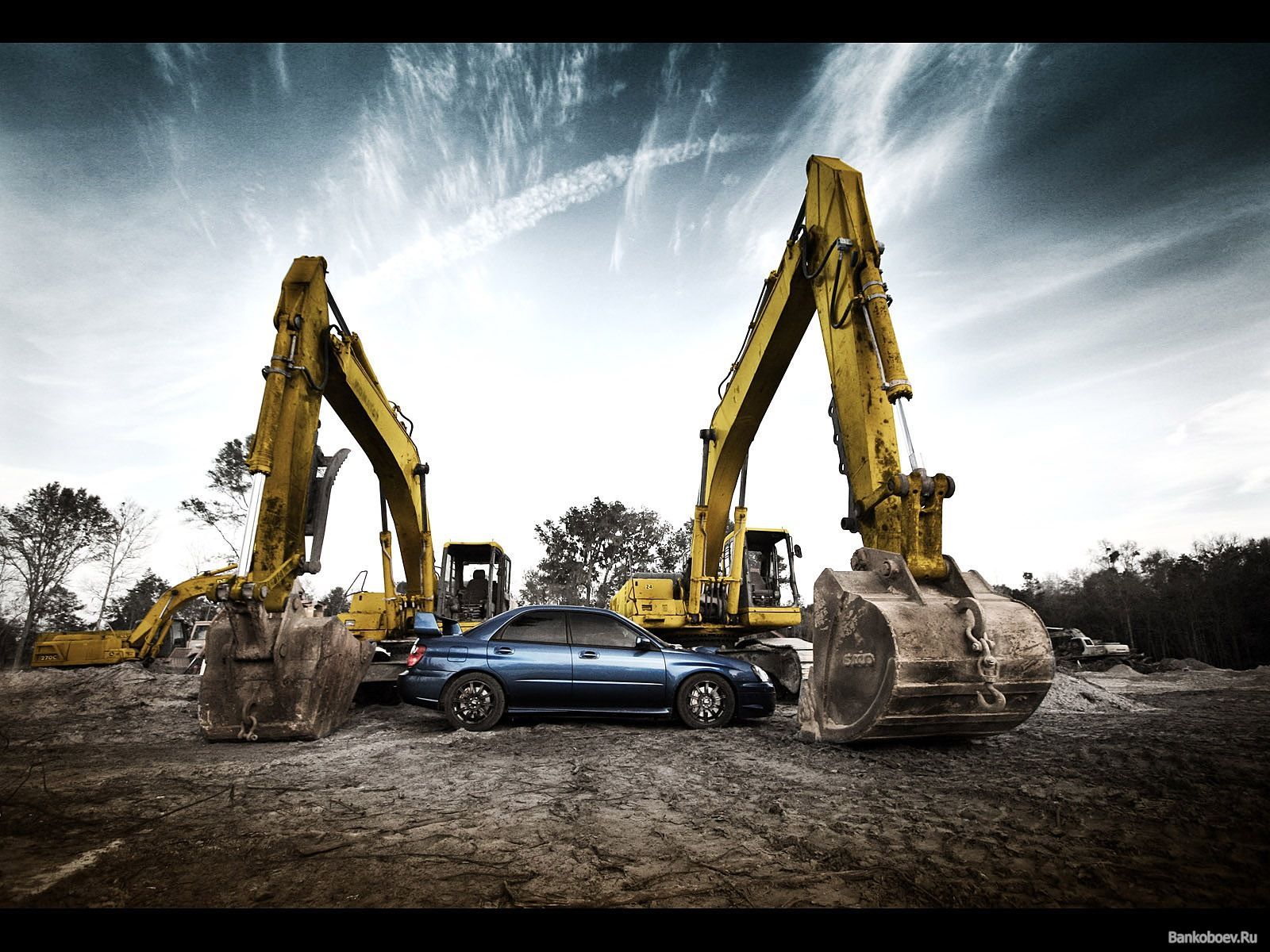 Cat Excavator Wallpapers