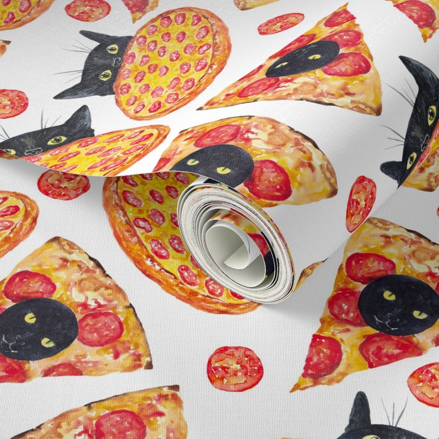 Cat Pizza Wallpapers