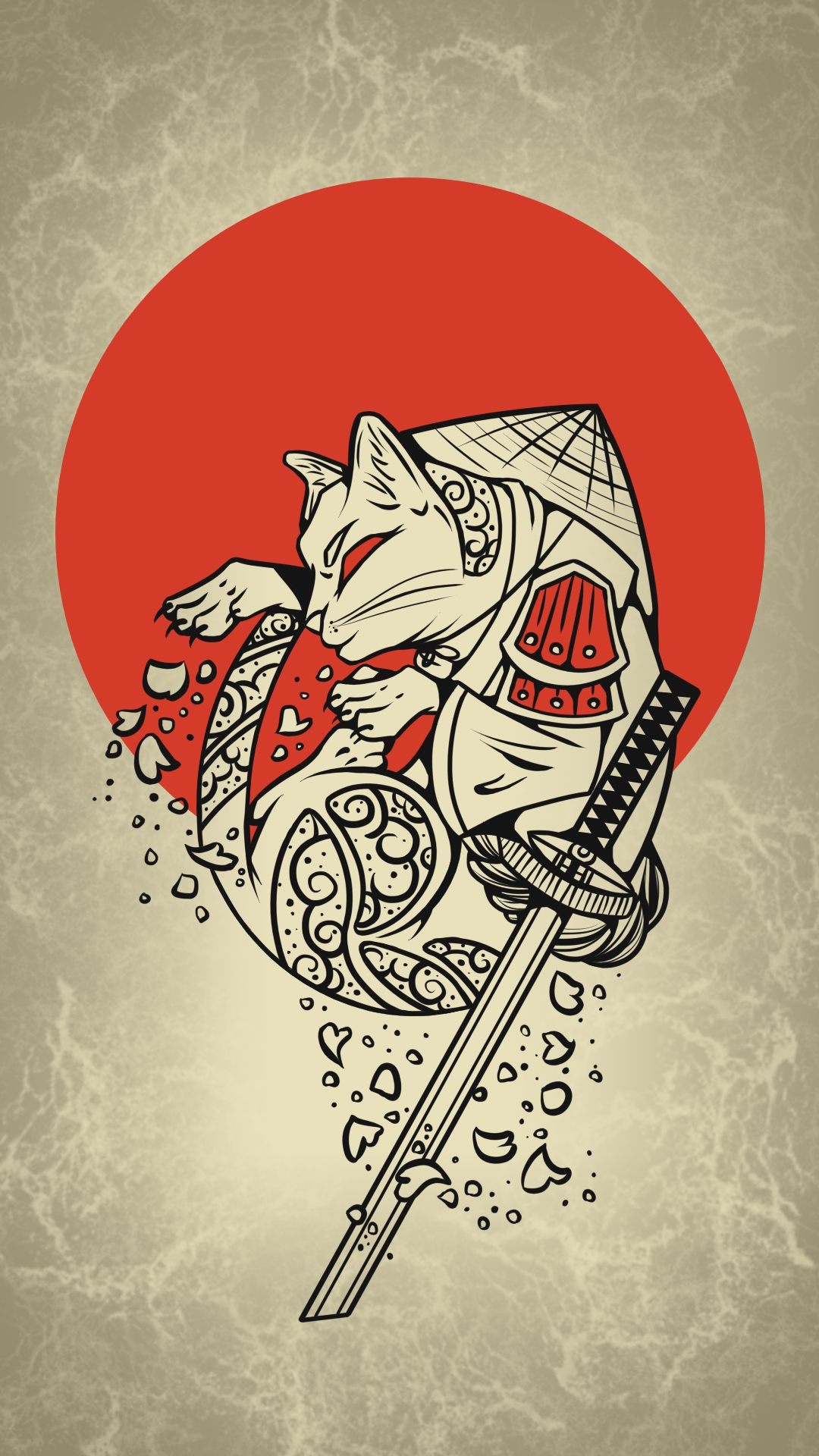 Cat Samurai Wallpapers