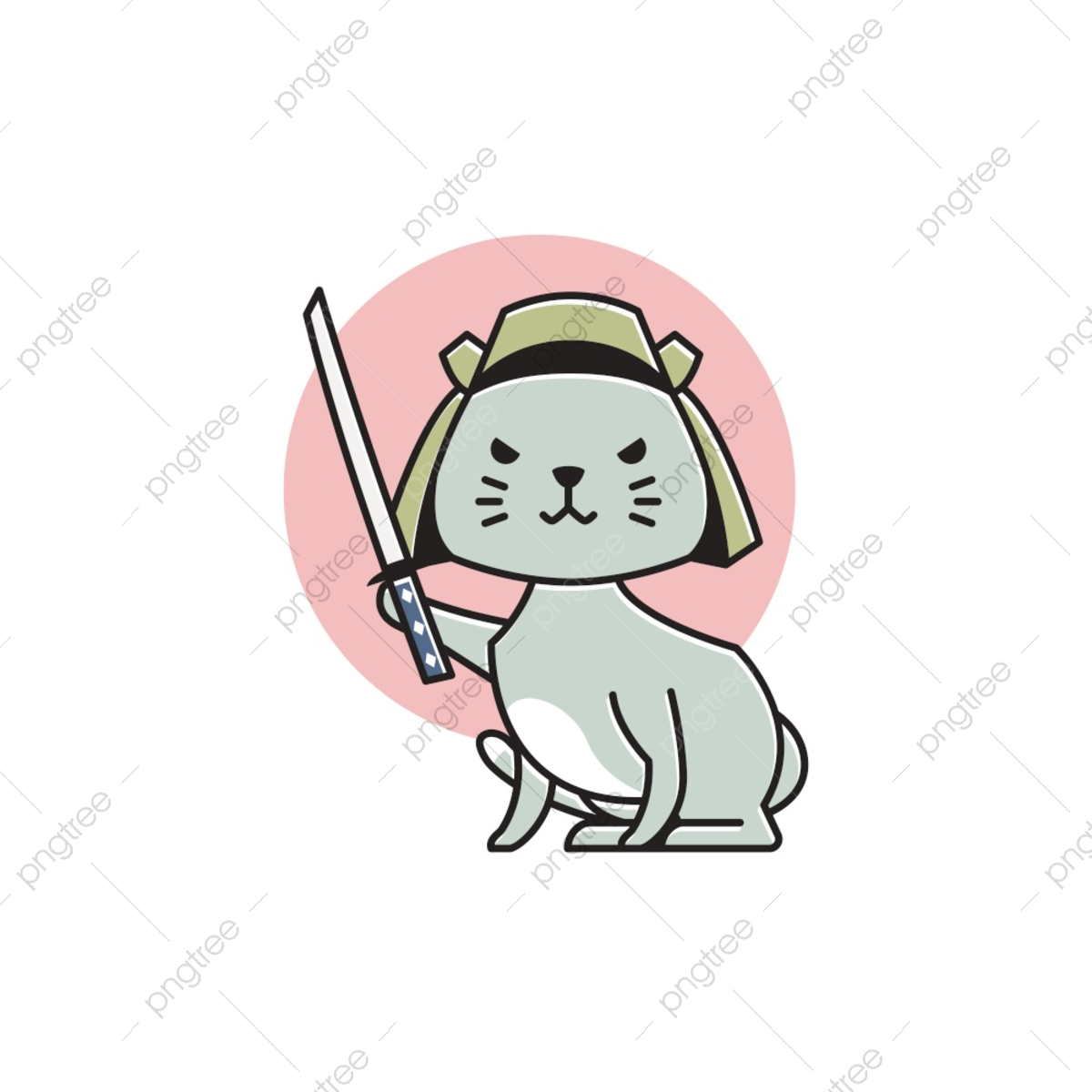 Cat Samurai Wallpapers