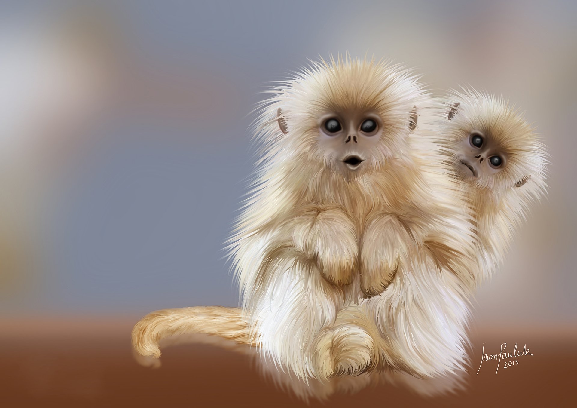 Golden Snub-Nosed Monkey Wallpapers