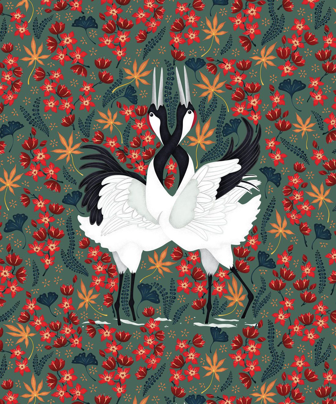 Red-Crowned Crane Wallpapers