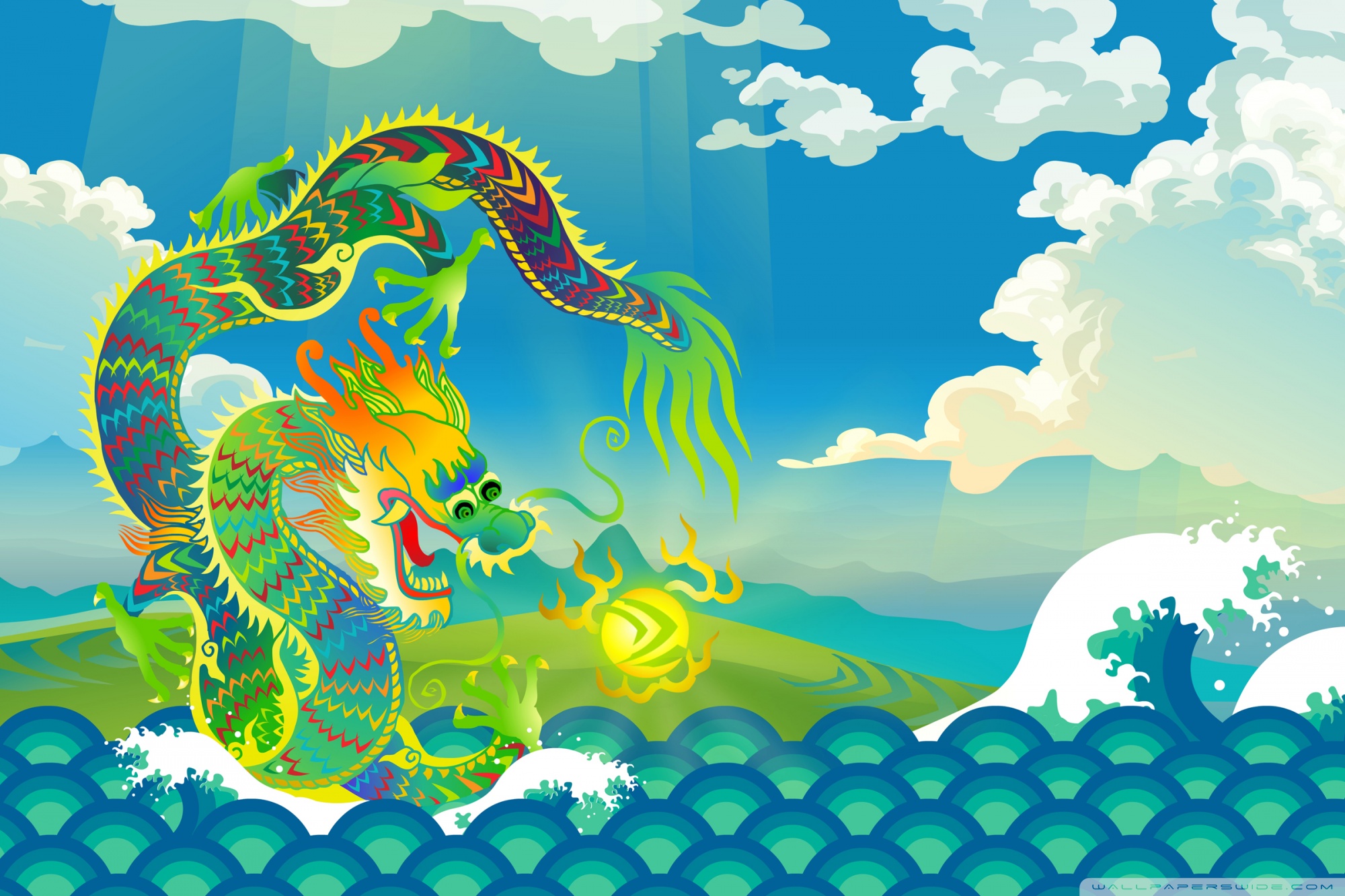 Water Dragon Wallpapers