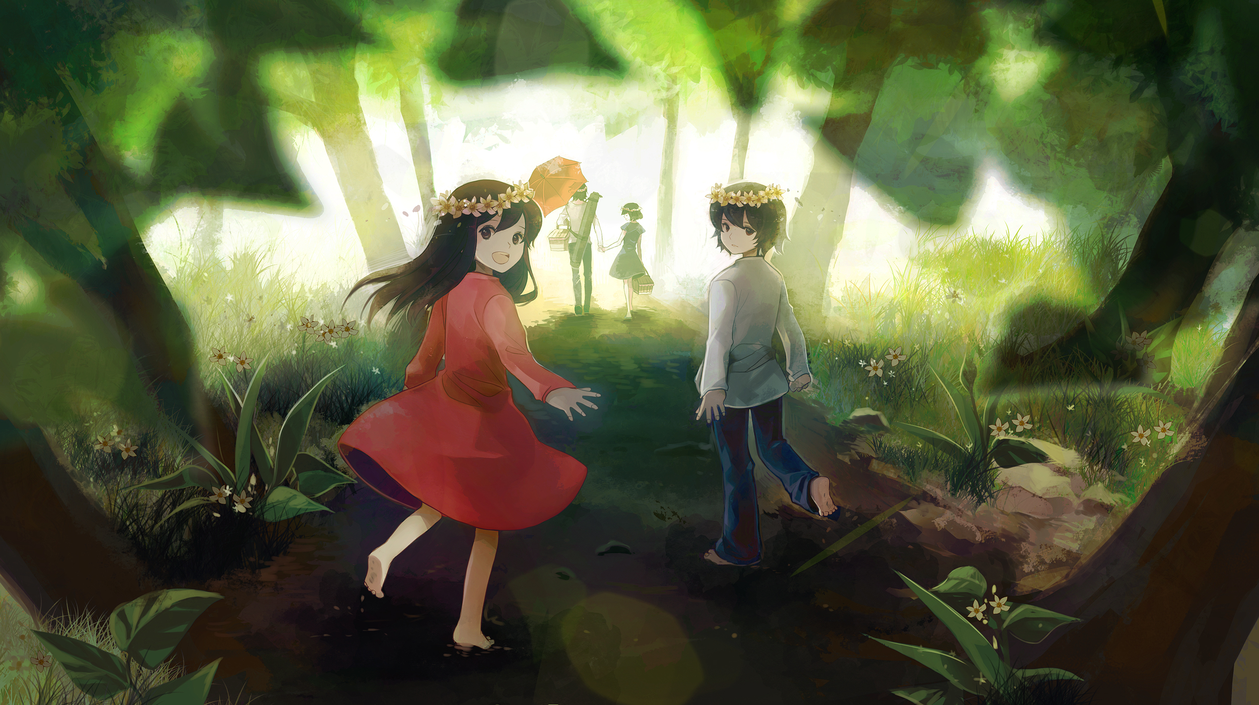 Wolf Children 1920X1080 Wallpapers