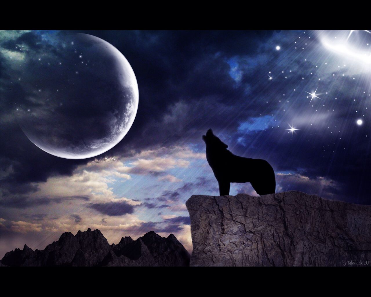 Wolf Howling Wallpapers