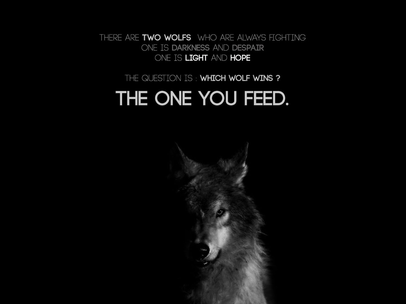 Wolf Quotes Wallpapers