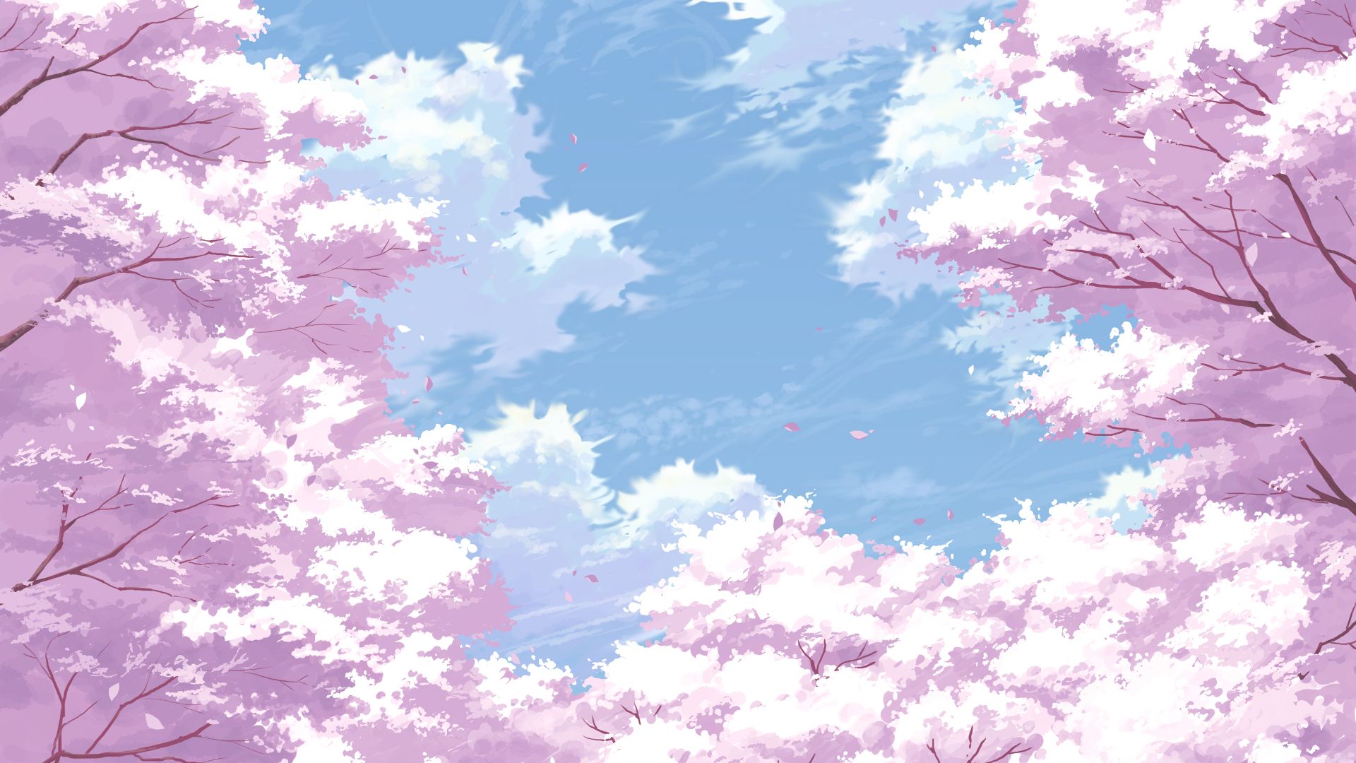 Cherry Blossom Anime Aesthetic Wallpapers