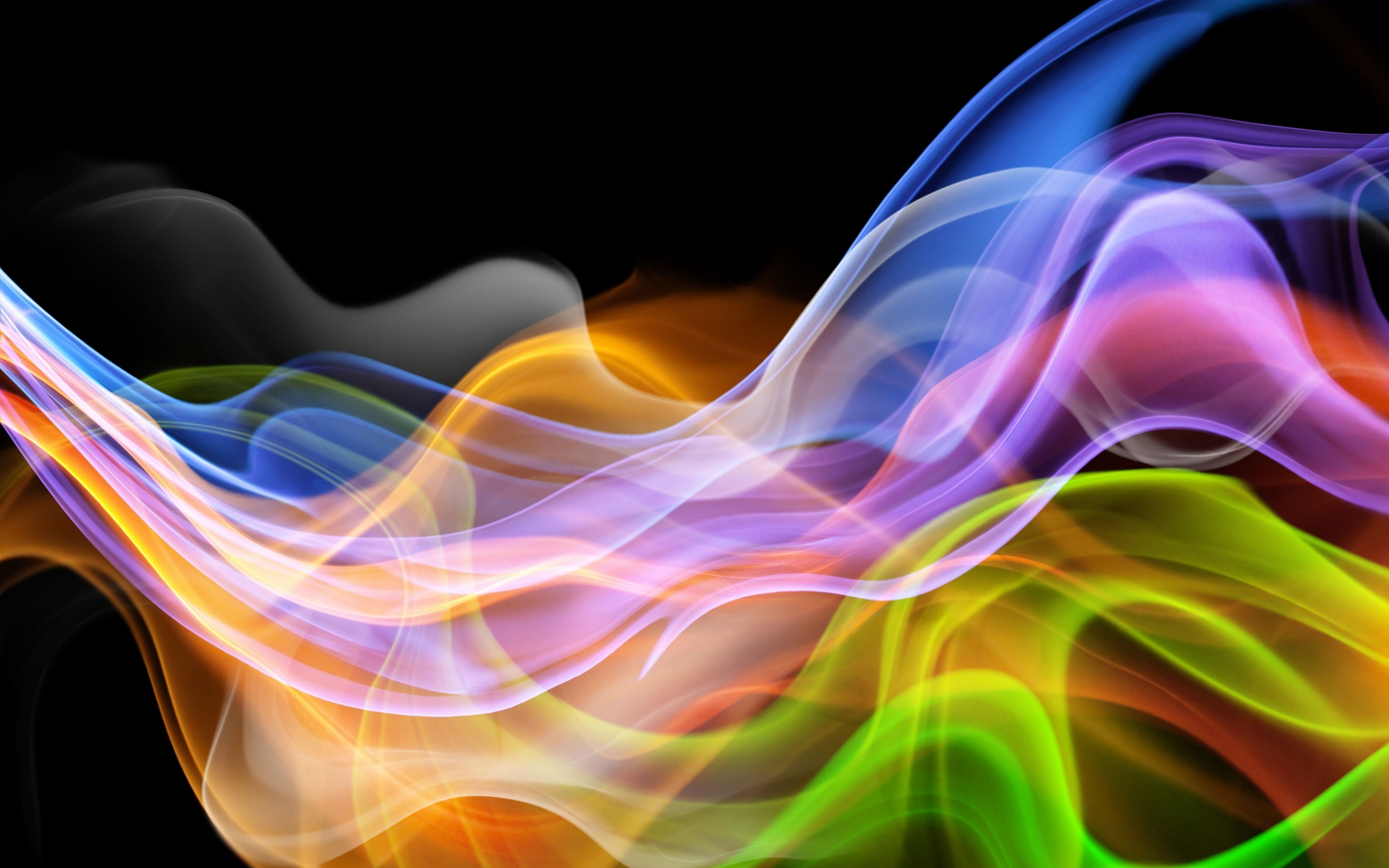 Color Smoke 4K Wallpapers