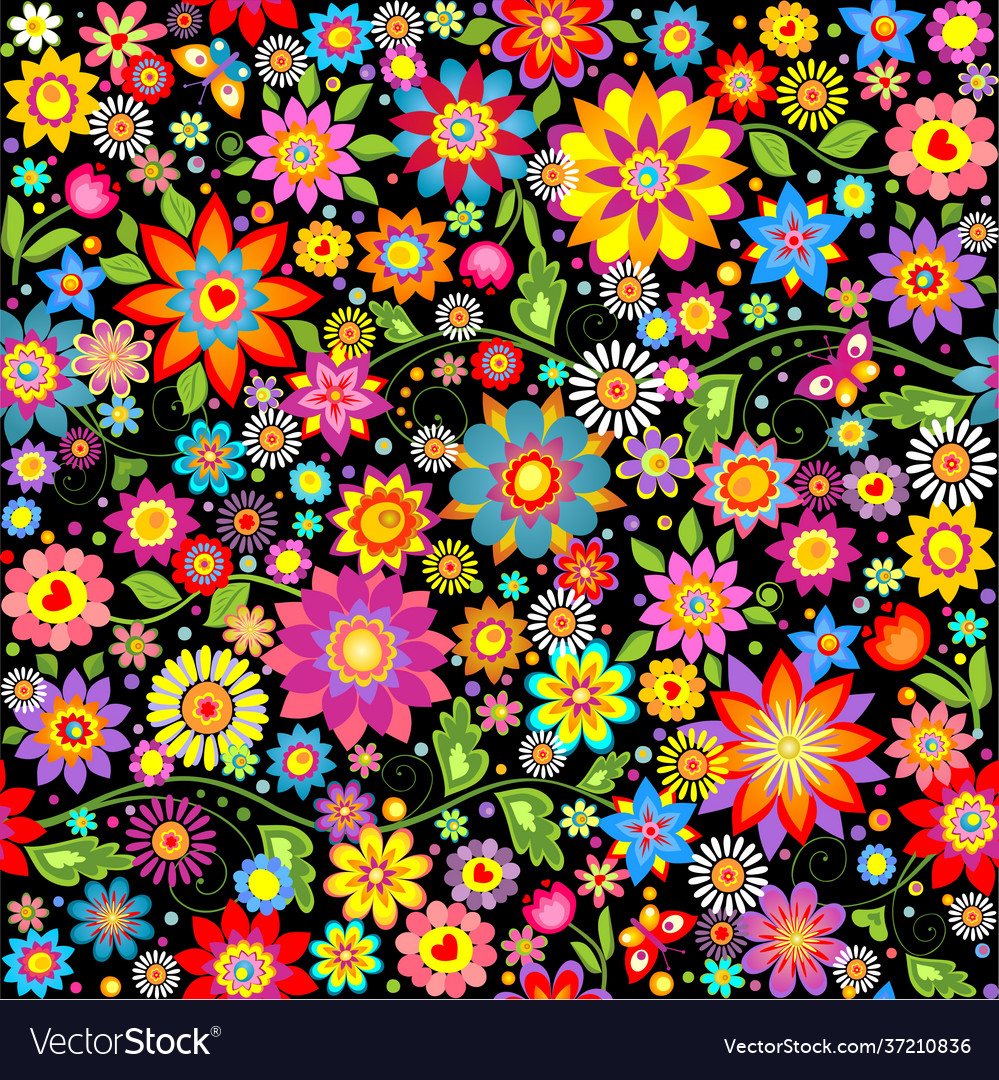 Colorful Abstract Flower Wallpapers