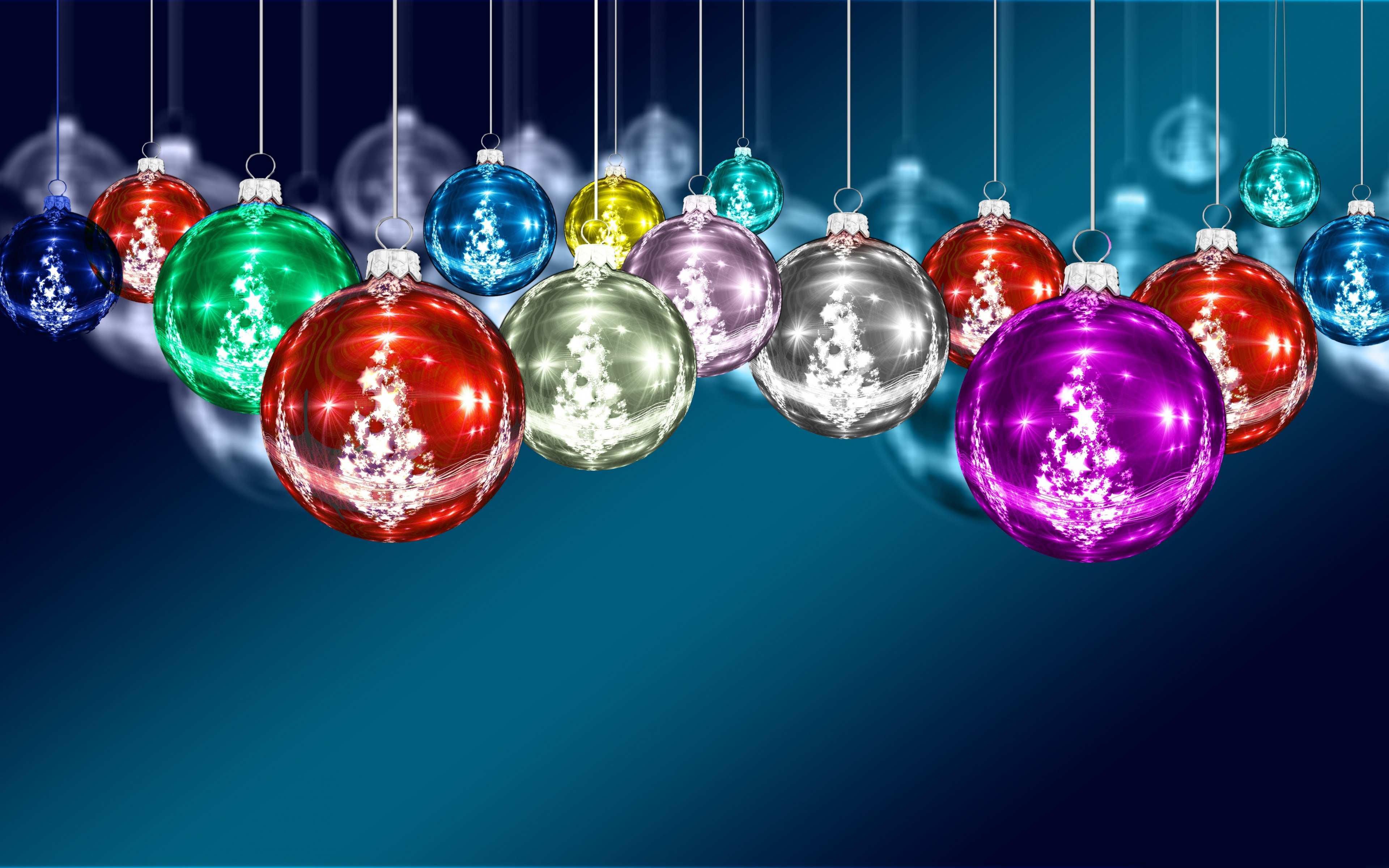 Colorful Christmas Wallpapers