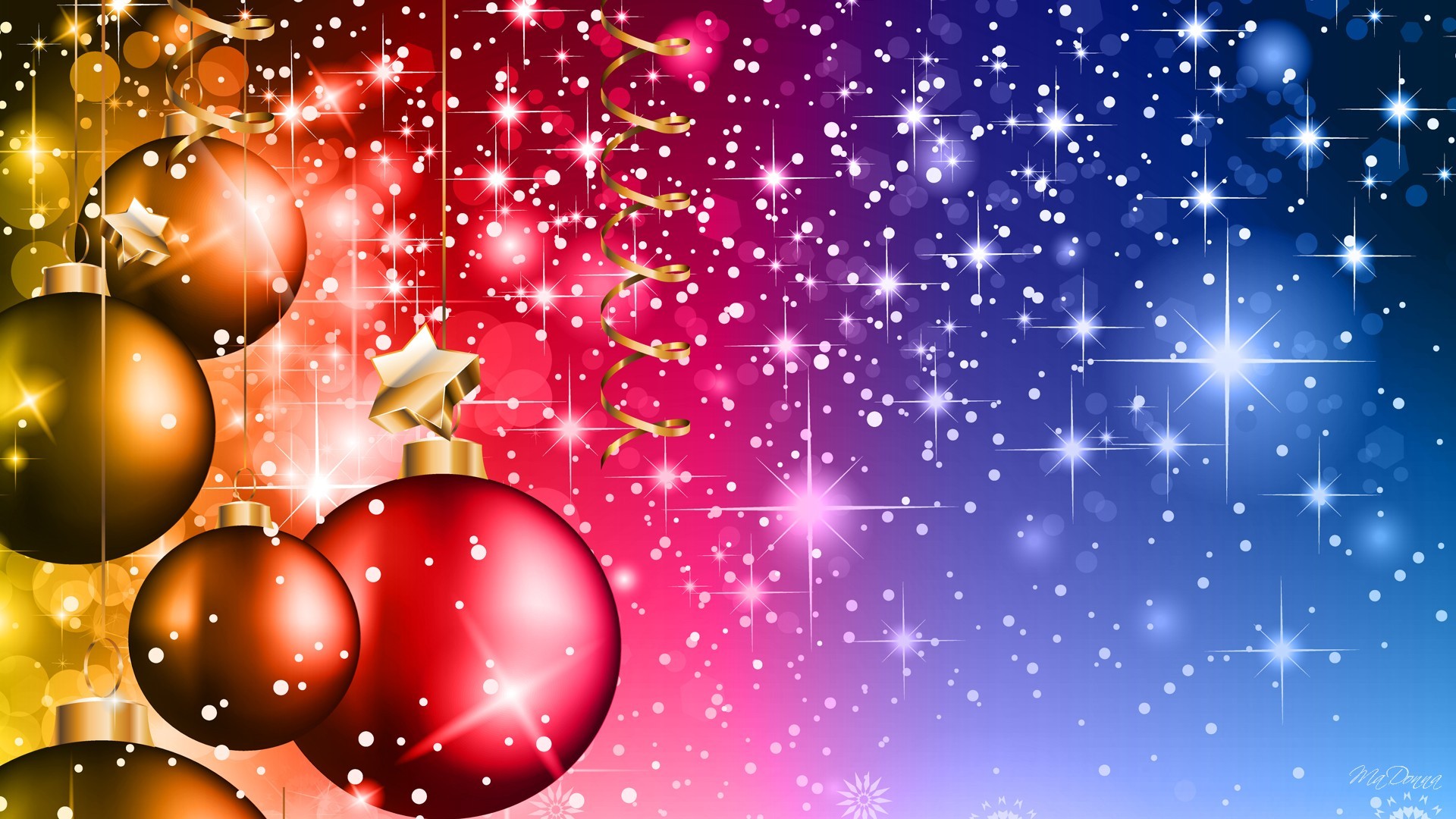 Colorful Christmas Wallpapers