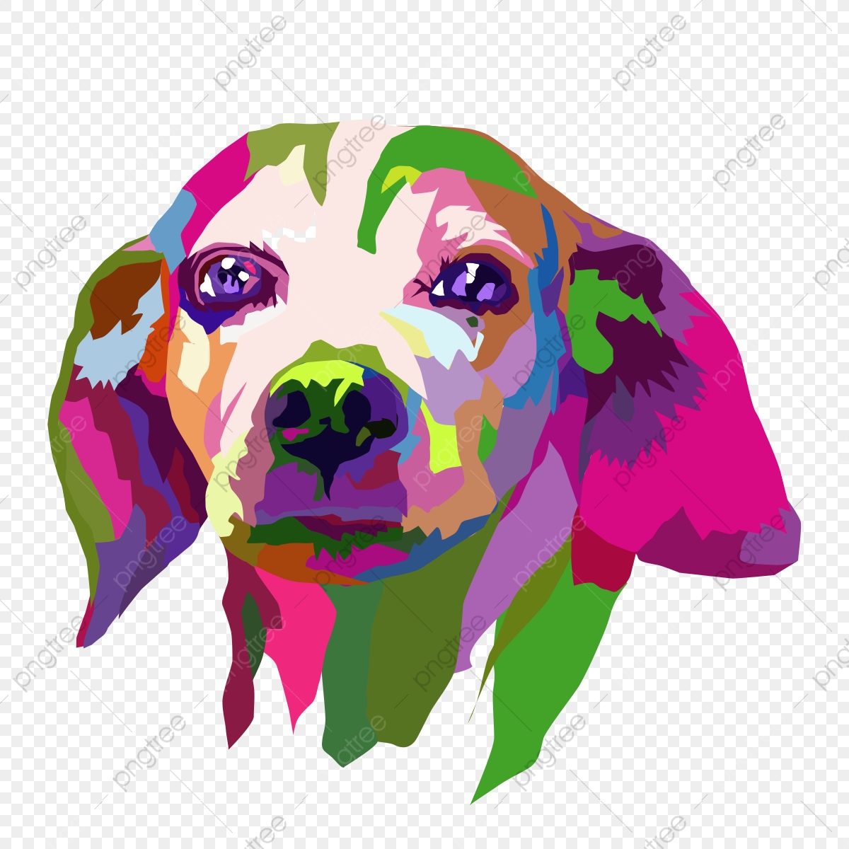 Colorful Dog Wallpapers