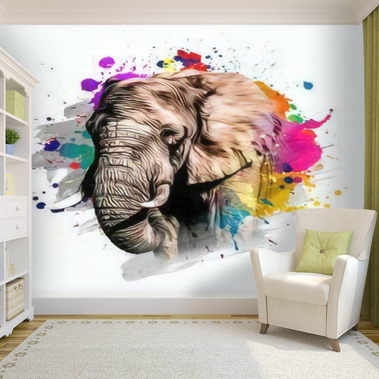 Colorful Elephant Wallpapers