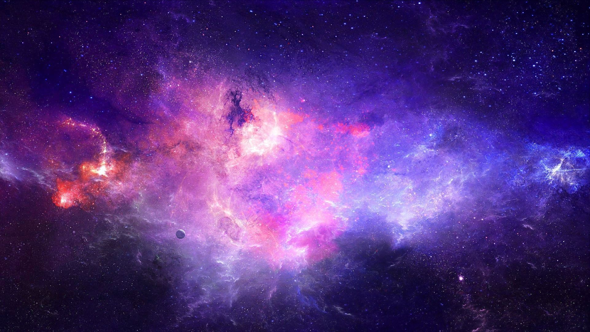 Colorful Galaxy Computer Wallpapers