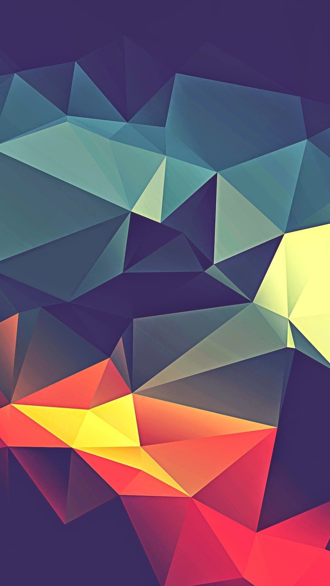 Colorful Geometric Phone Wallpapers